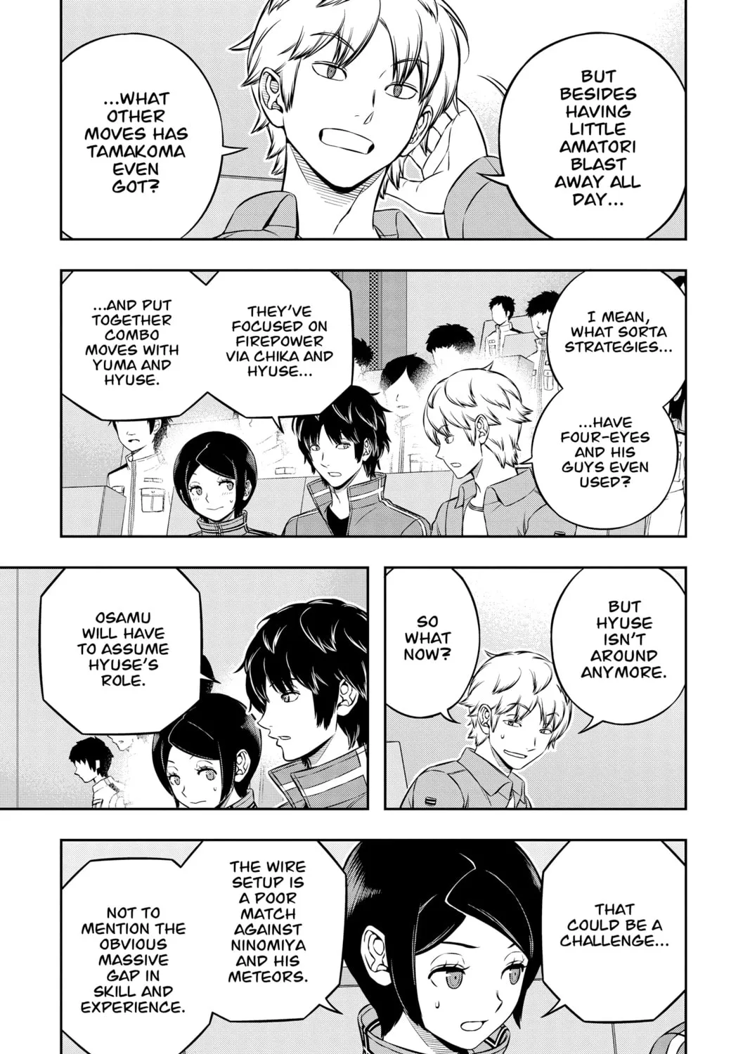 Read World Trigger chapter 193 image 12 on Lezhin