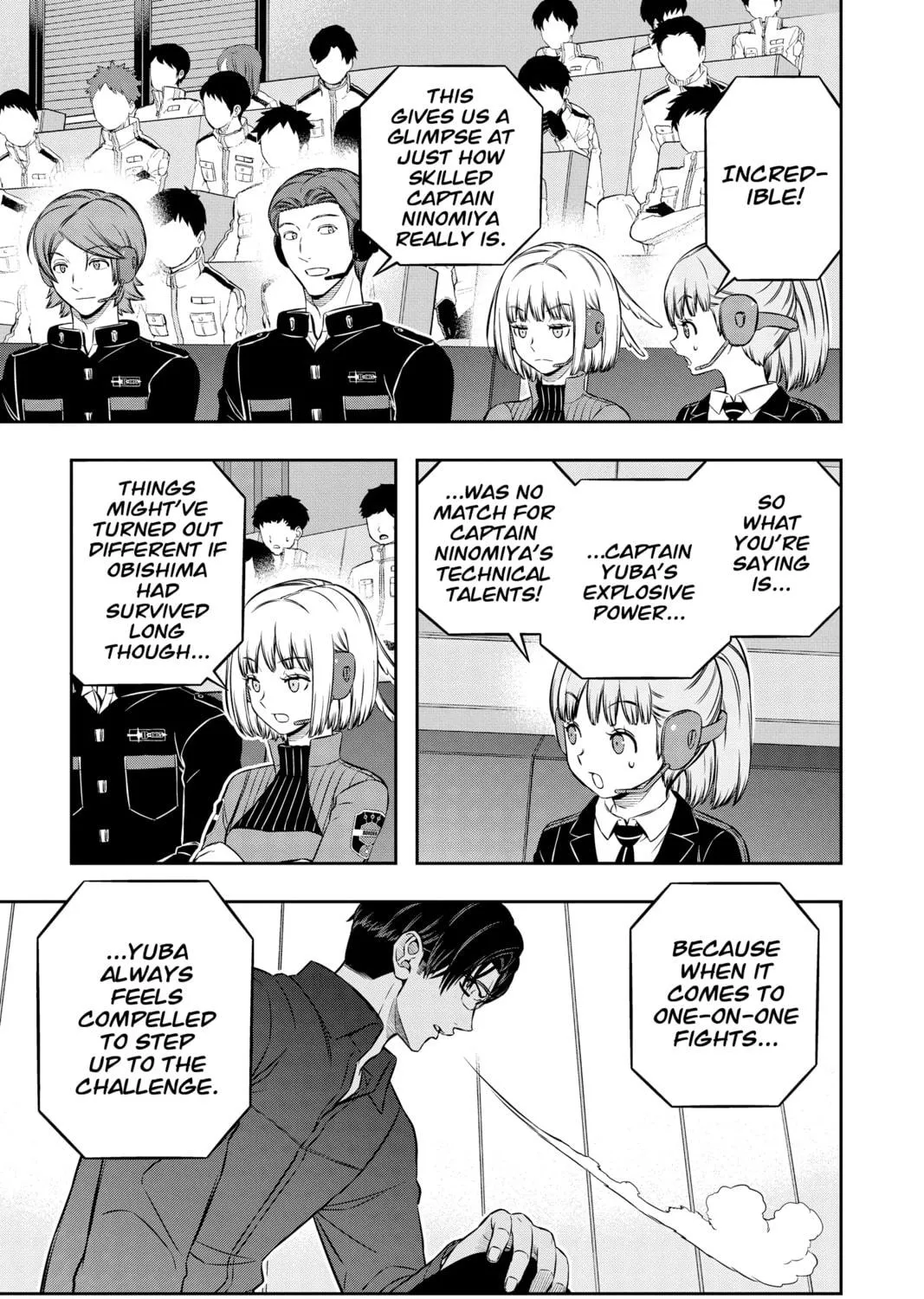 Read World Trigger chapter 193 image 4 on Lezhin
