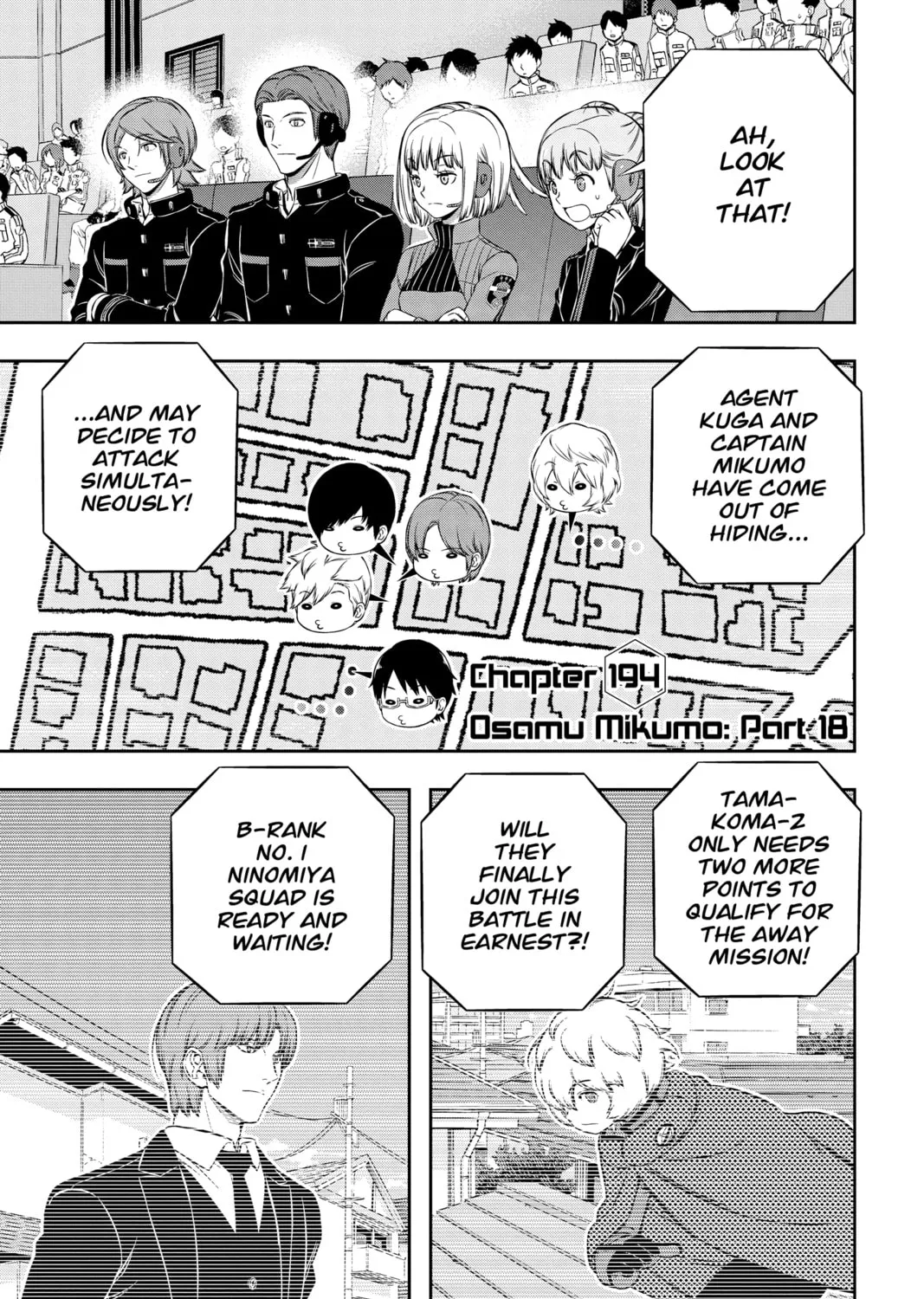 Read World Trigger chapter 194 image 0 on Lezhin