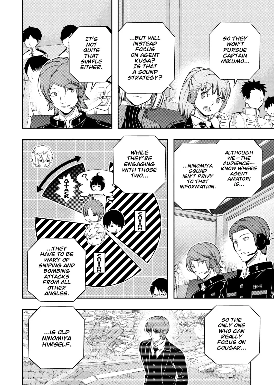 Read World Trigger chapter 194 image 14 on Lezhin