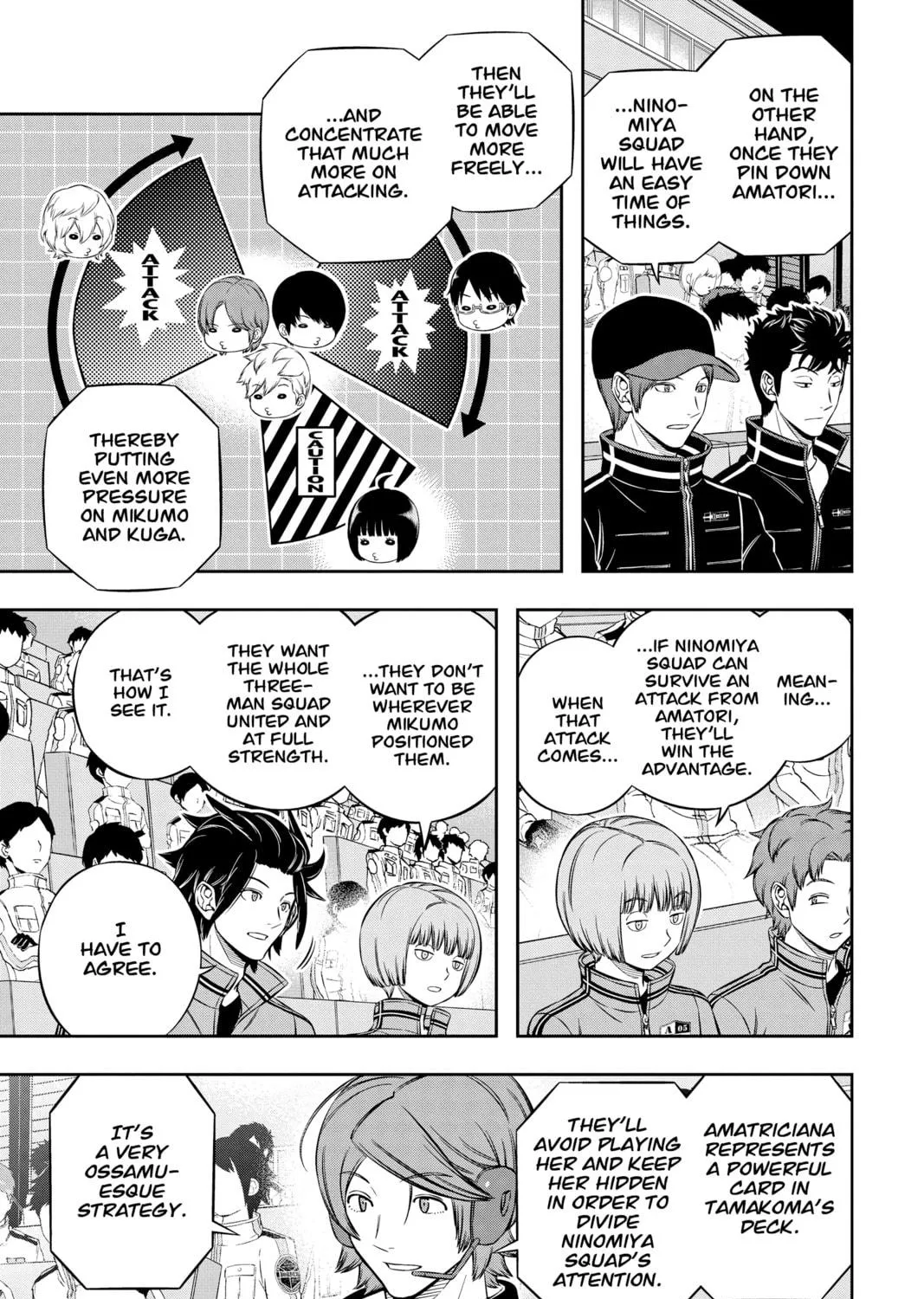 Read World Trigger chapter 194 image 16 on Lezhin
