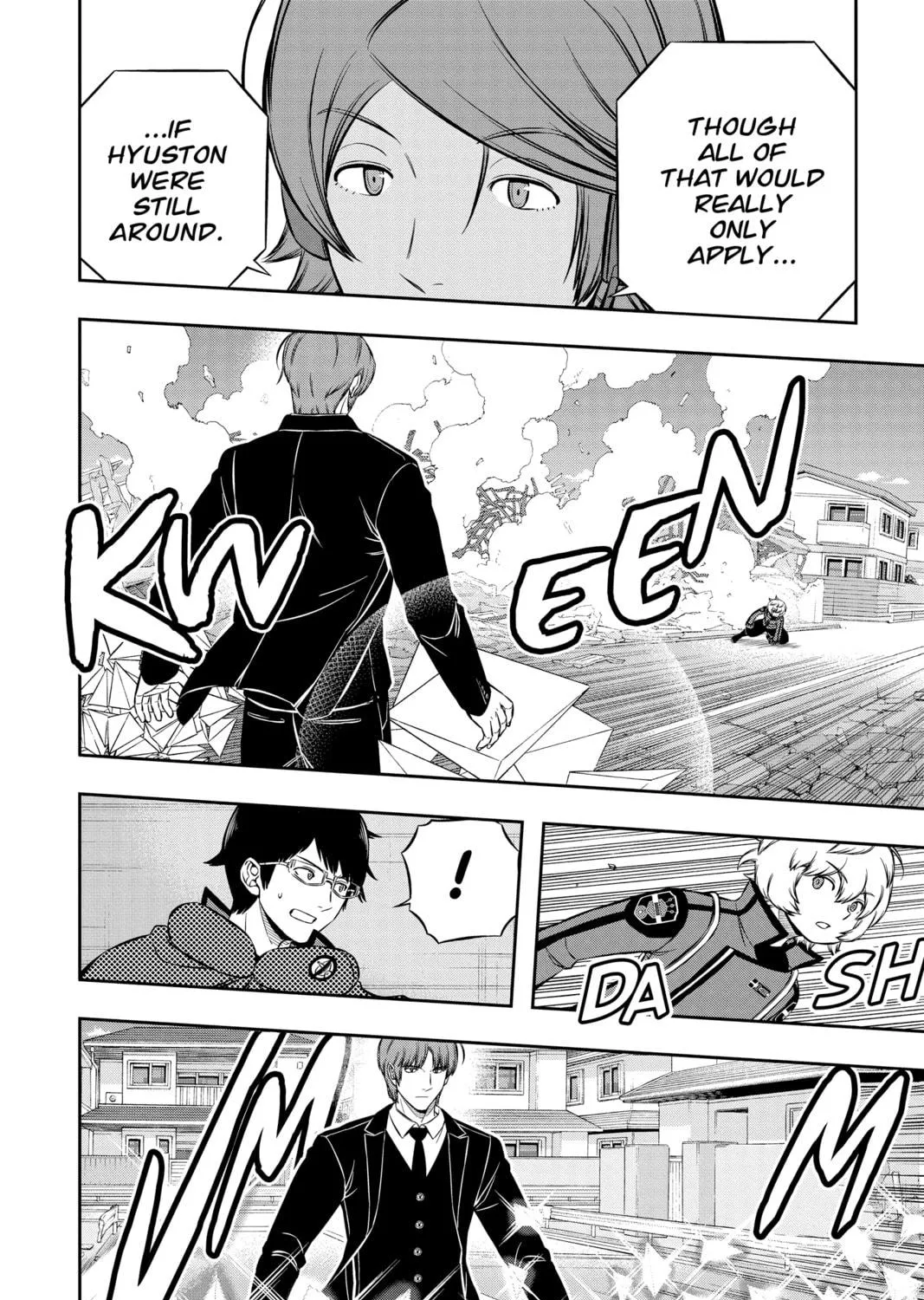 Read World Trigger chapter 194 image 18 on Lezhin
