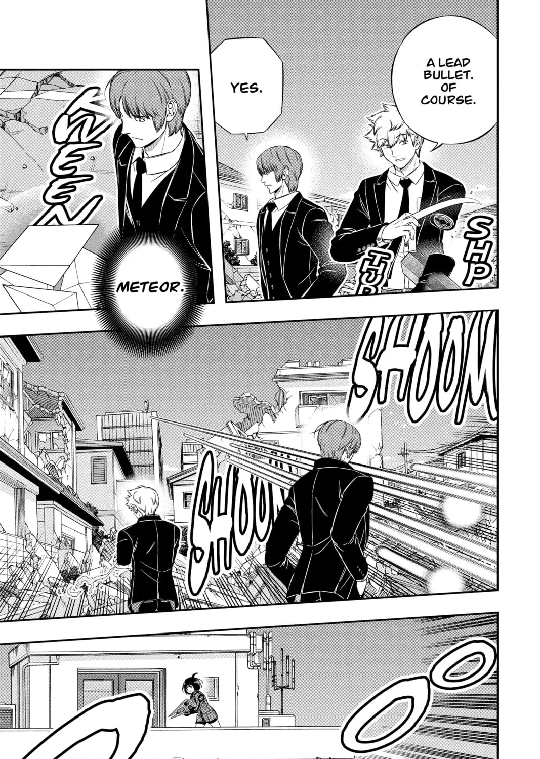 Read World Trigger chapter 194 image 32 on Lezhin