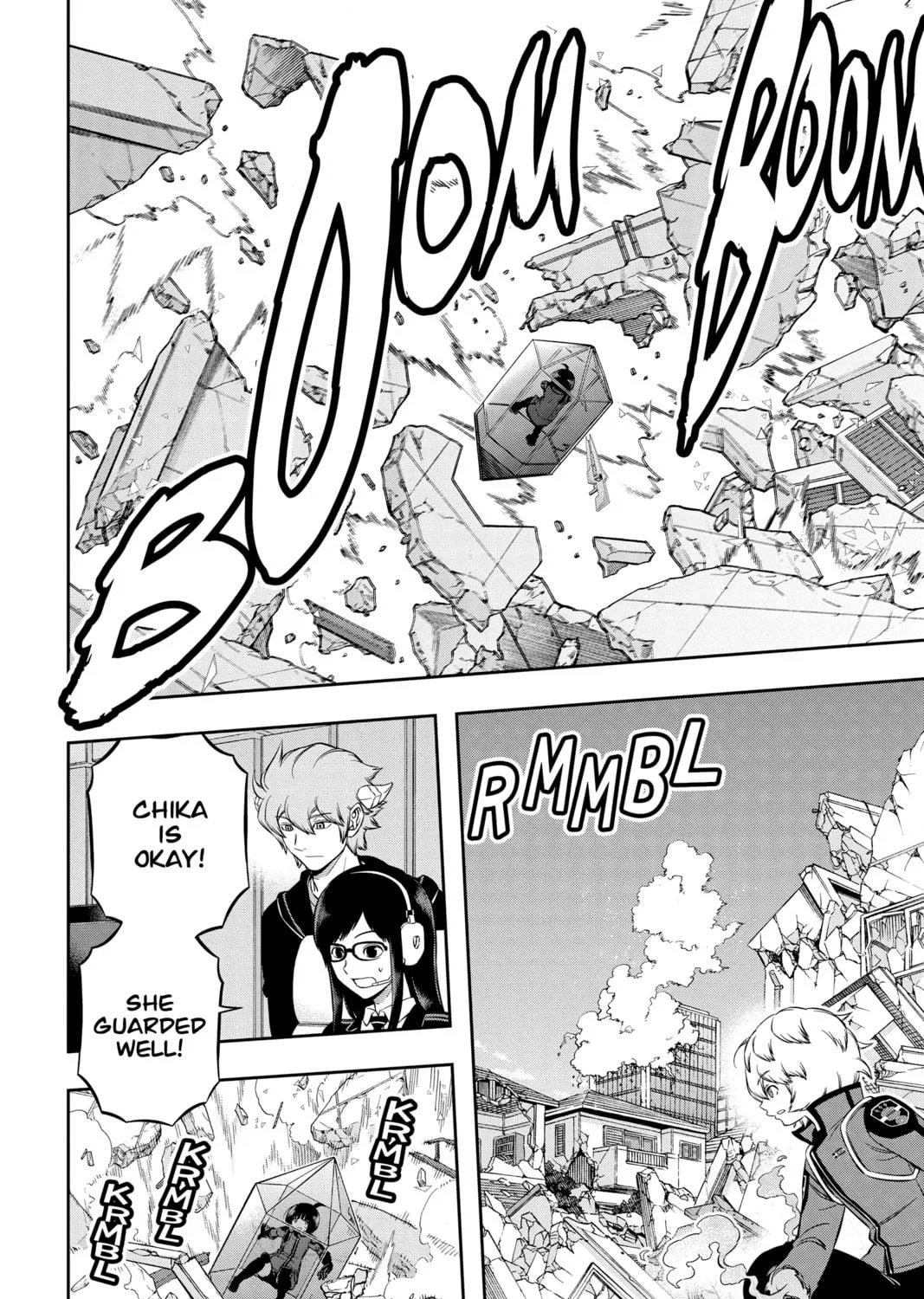 Read World Trigger chapter 194 image 34 on Lezhin