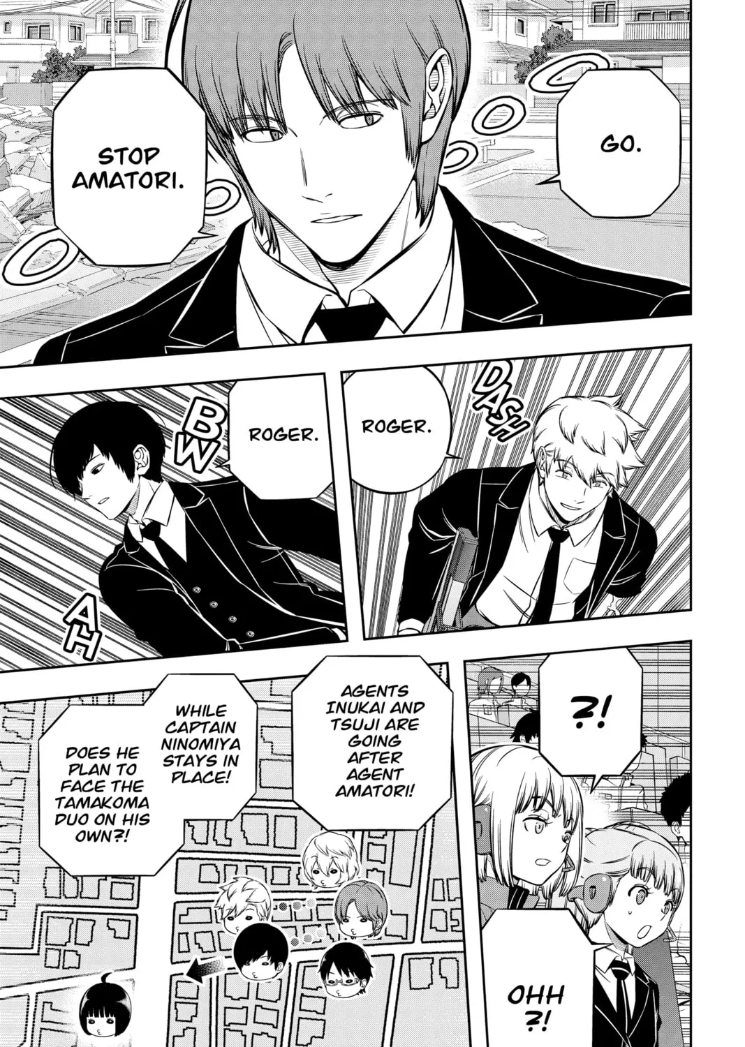 Read World Trigger chapter 194 image 36 on Lezhin