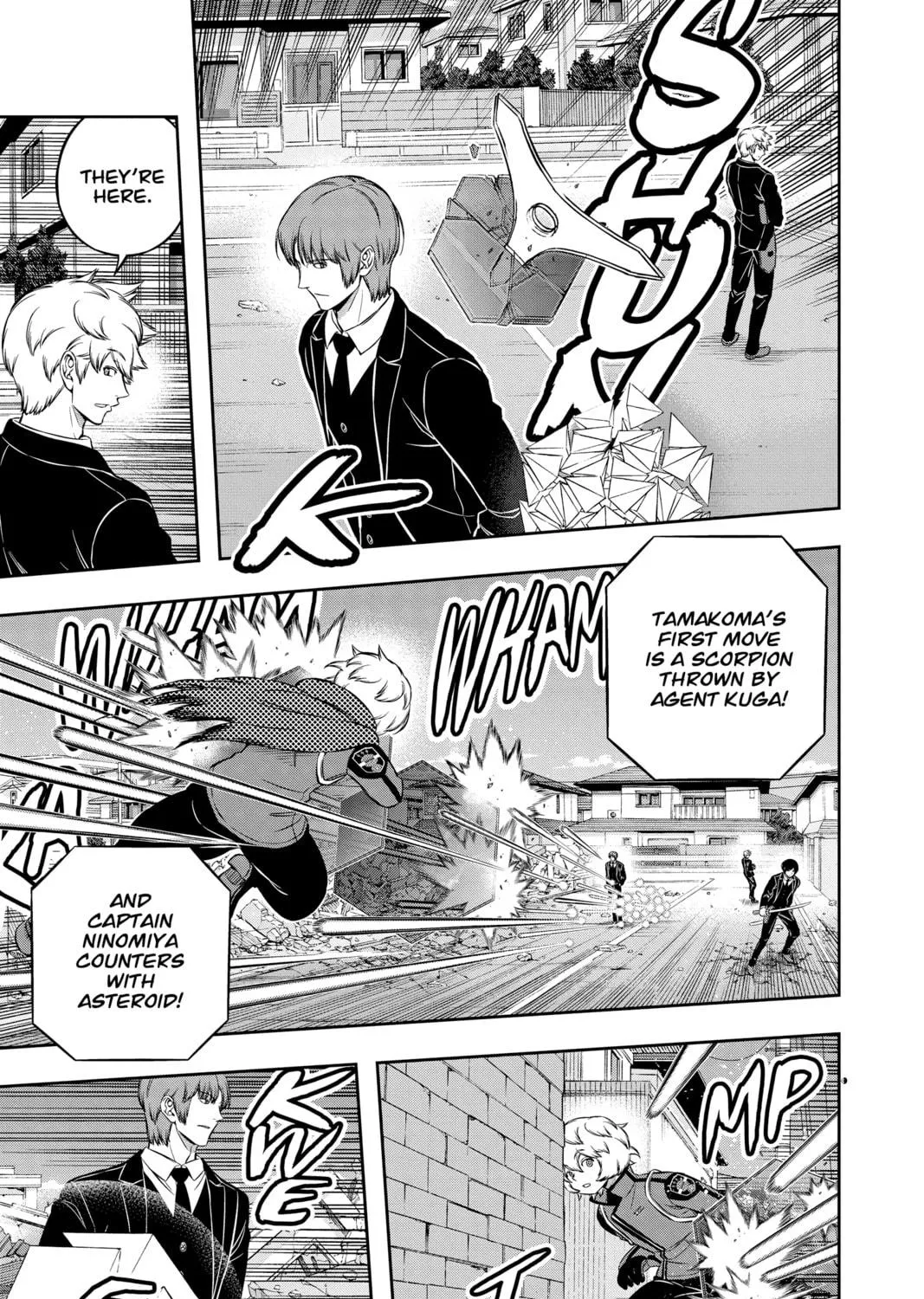 Read World Trigger chapter 194 image 4 on Lezhin