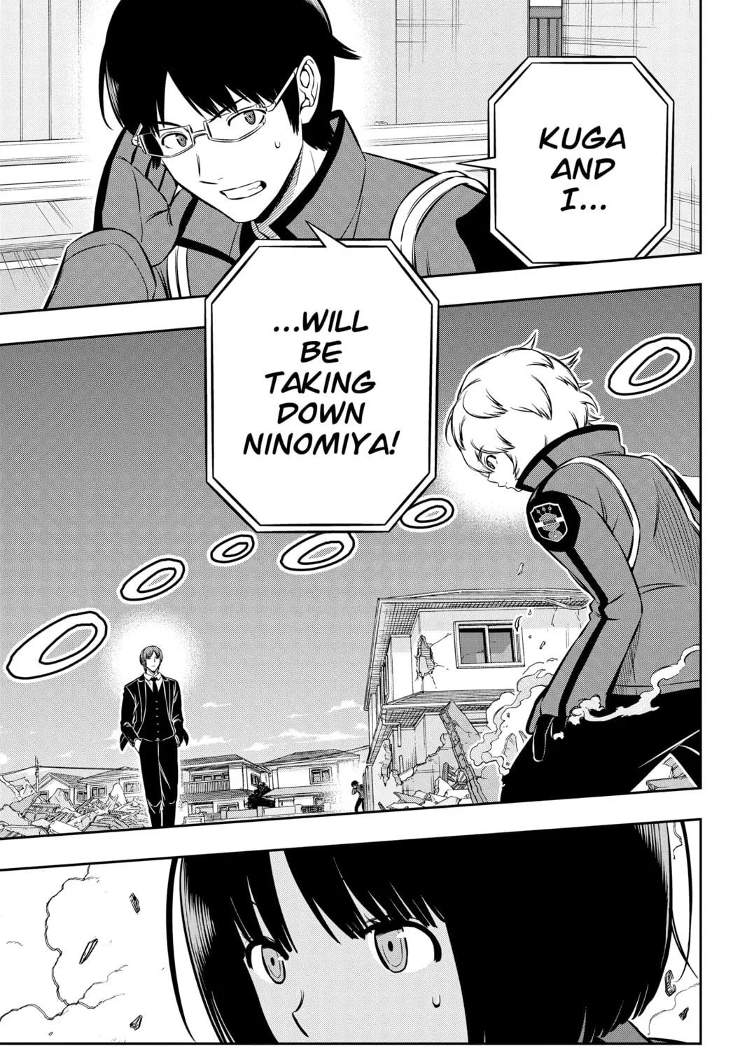 Read World Trigger chapter 194 image 40 on Lezhin