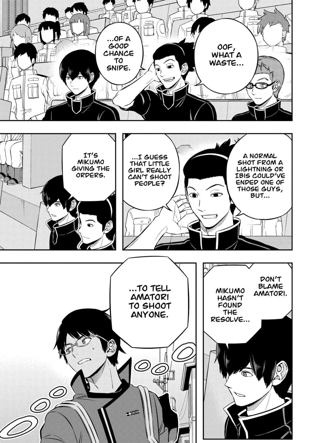 Read World Trigger chapter 195 image 0 on Lezhin