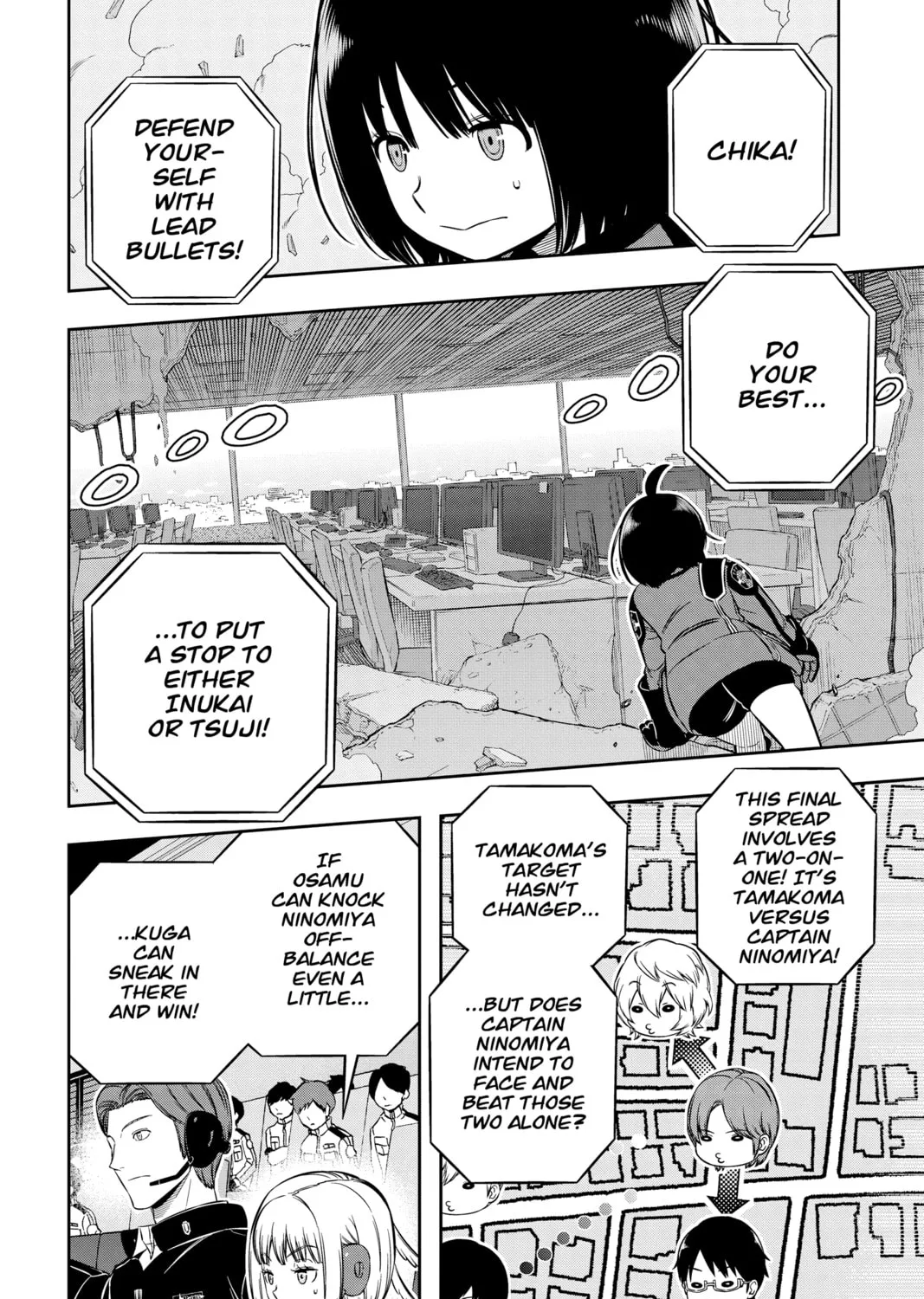 Read World Trigger chapter 195 image 2 on Lezhin