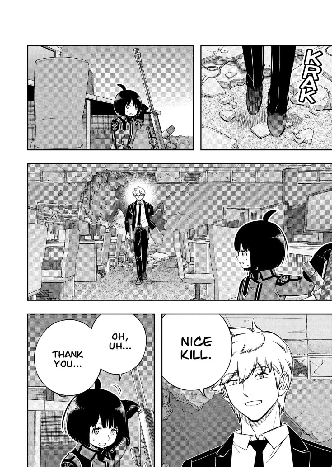 Read World Trigger chapter 195 image 32 on Lezhin