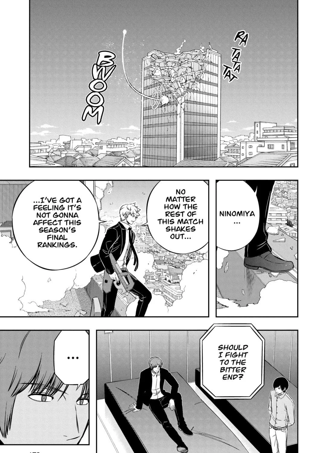 Read World Trigger chapter 195 image 34 on Lezhin