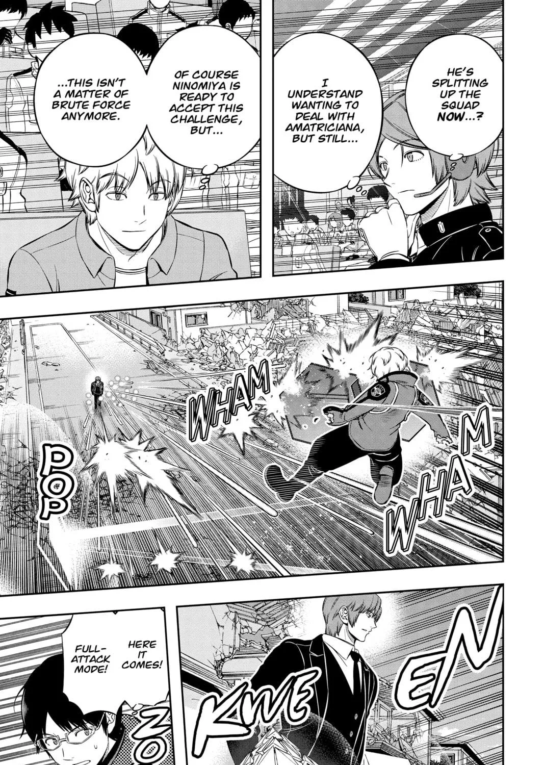 Read World Trigger chapter 195 image 4 on Lezhin