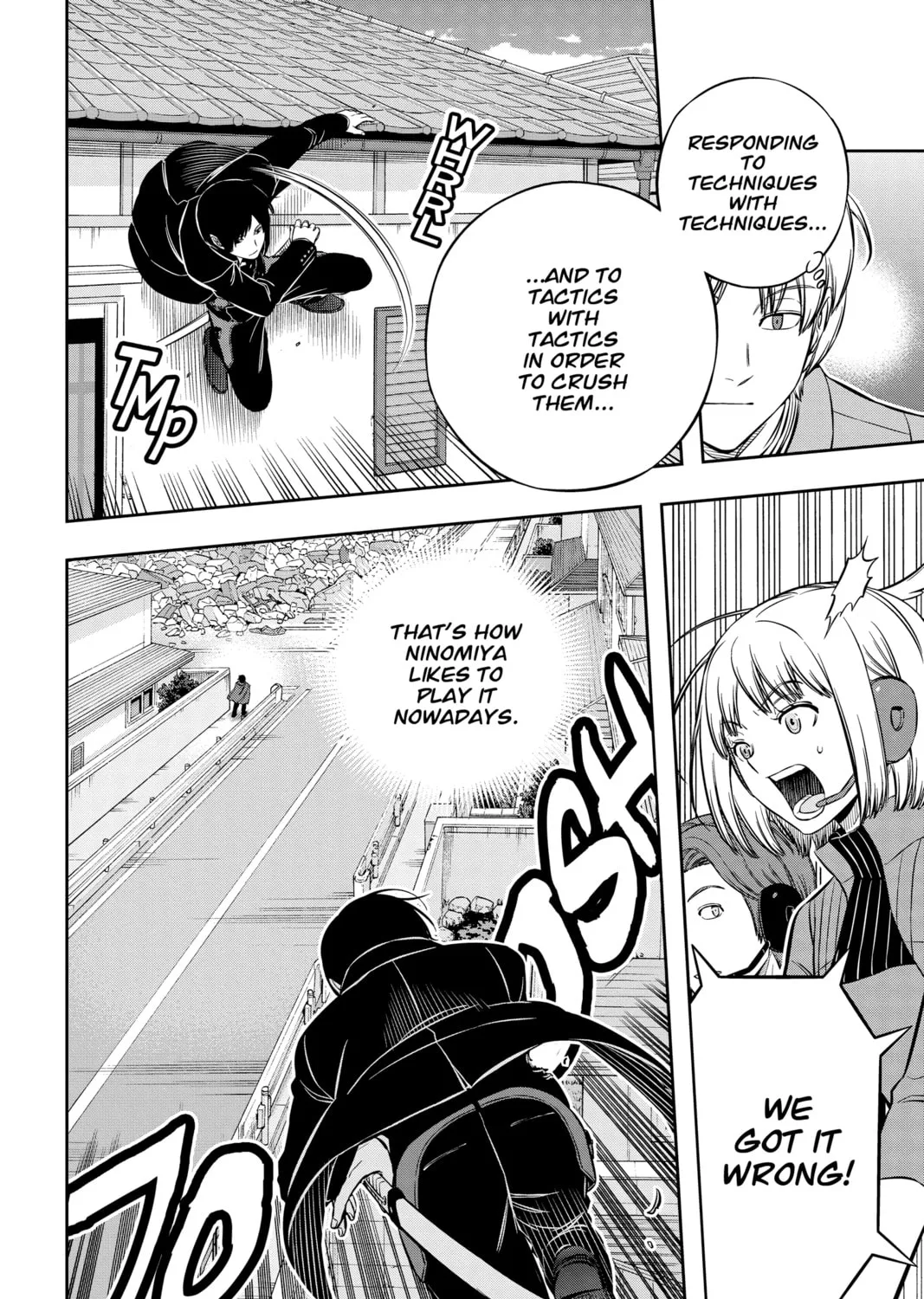 Read World Trigger chapter 195 image 6 on Lezhin