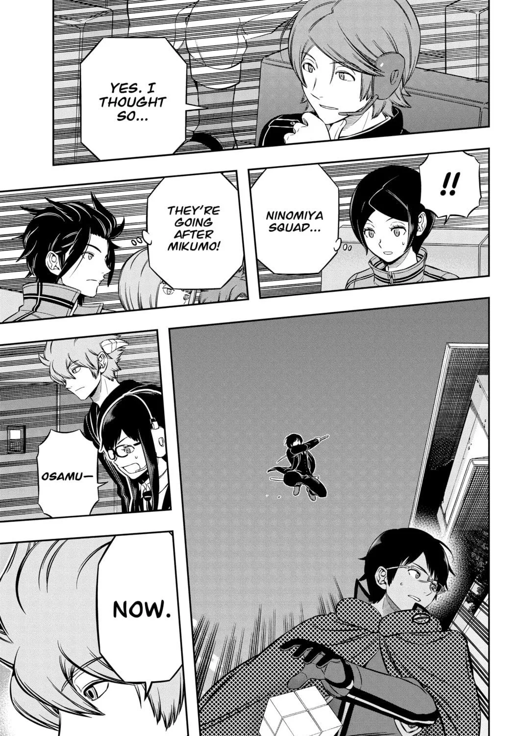 Read World Trigger chapter 195 image 8 on Lezhin