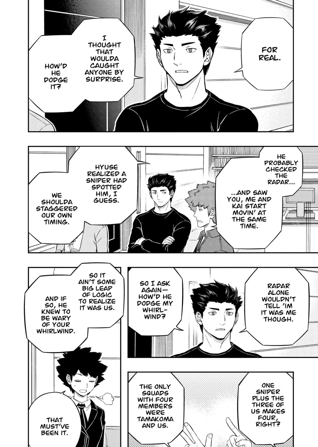 Read World Trigger chapter 196 image 14 on Lezhin
