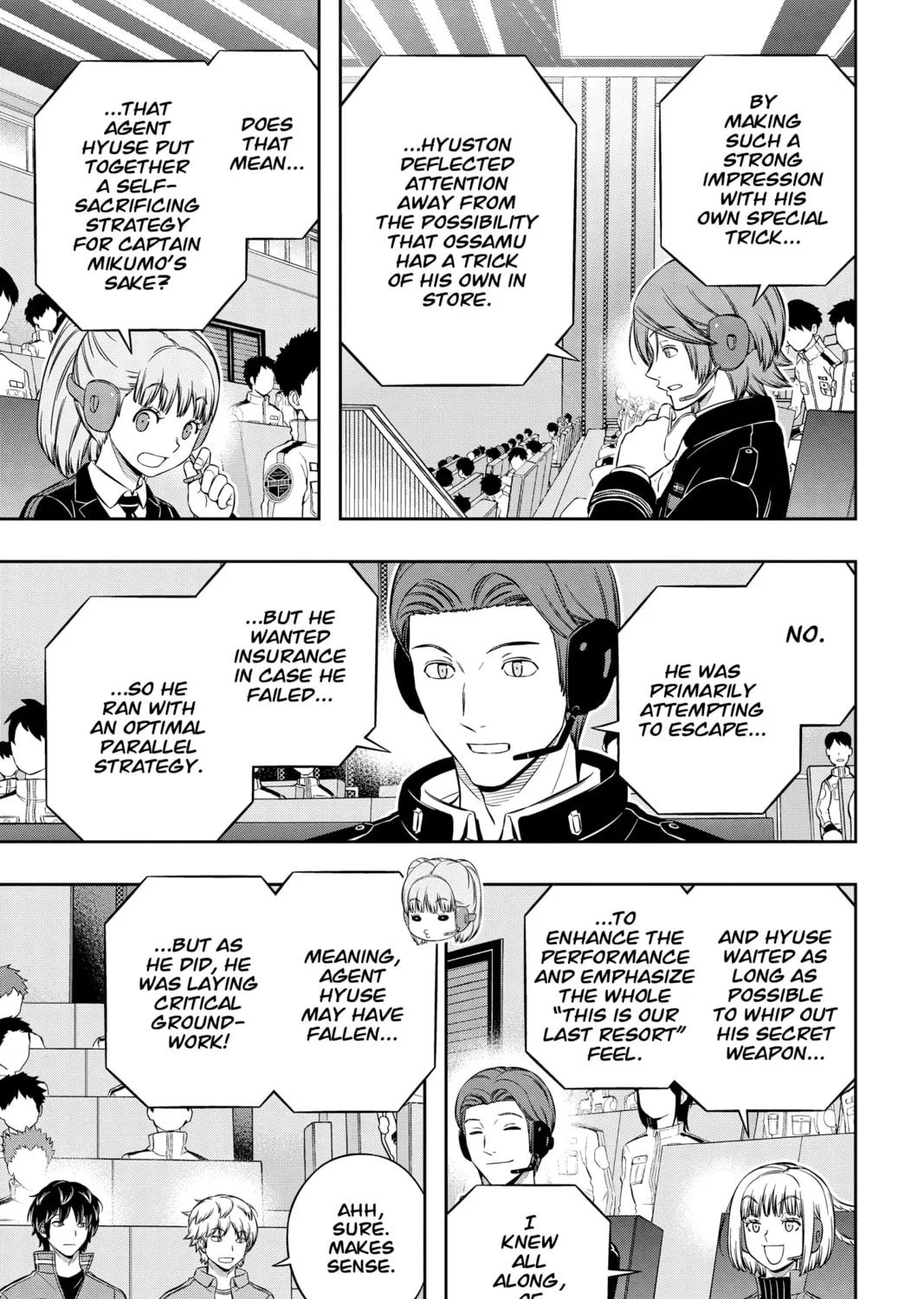 Read World Trigger chapter 196 image 20 on Lezhin