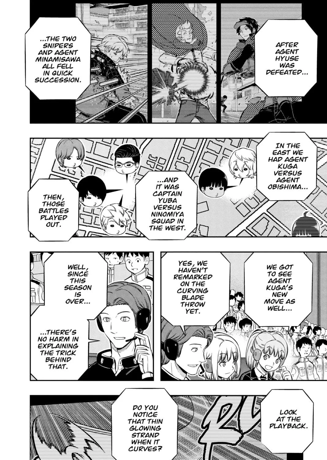 Read World Trigger chapter 196 image 22 on Lezhin