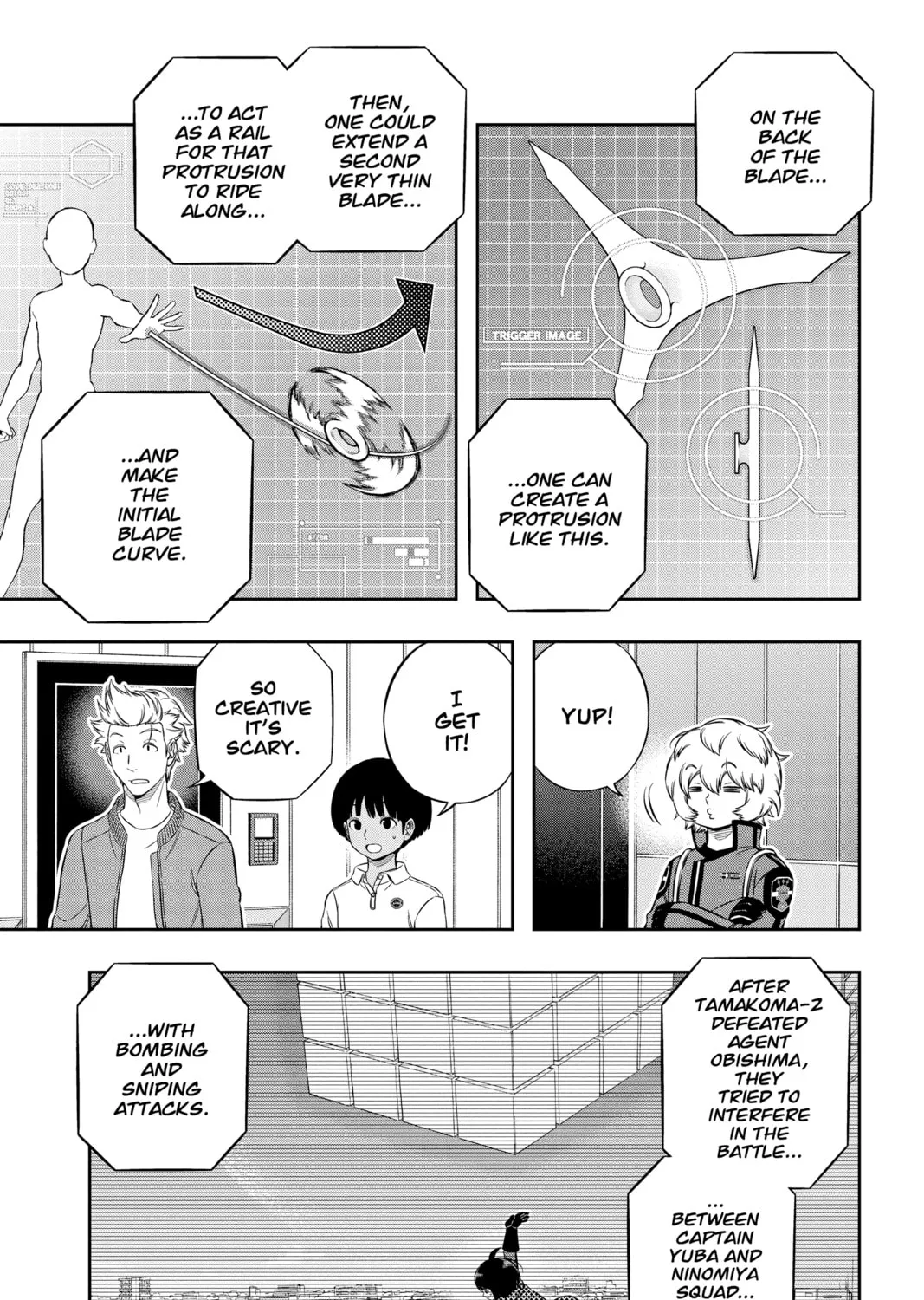 Read World Trigger chapter 196 image 24 on Lezhin