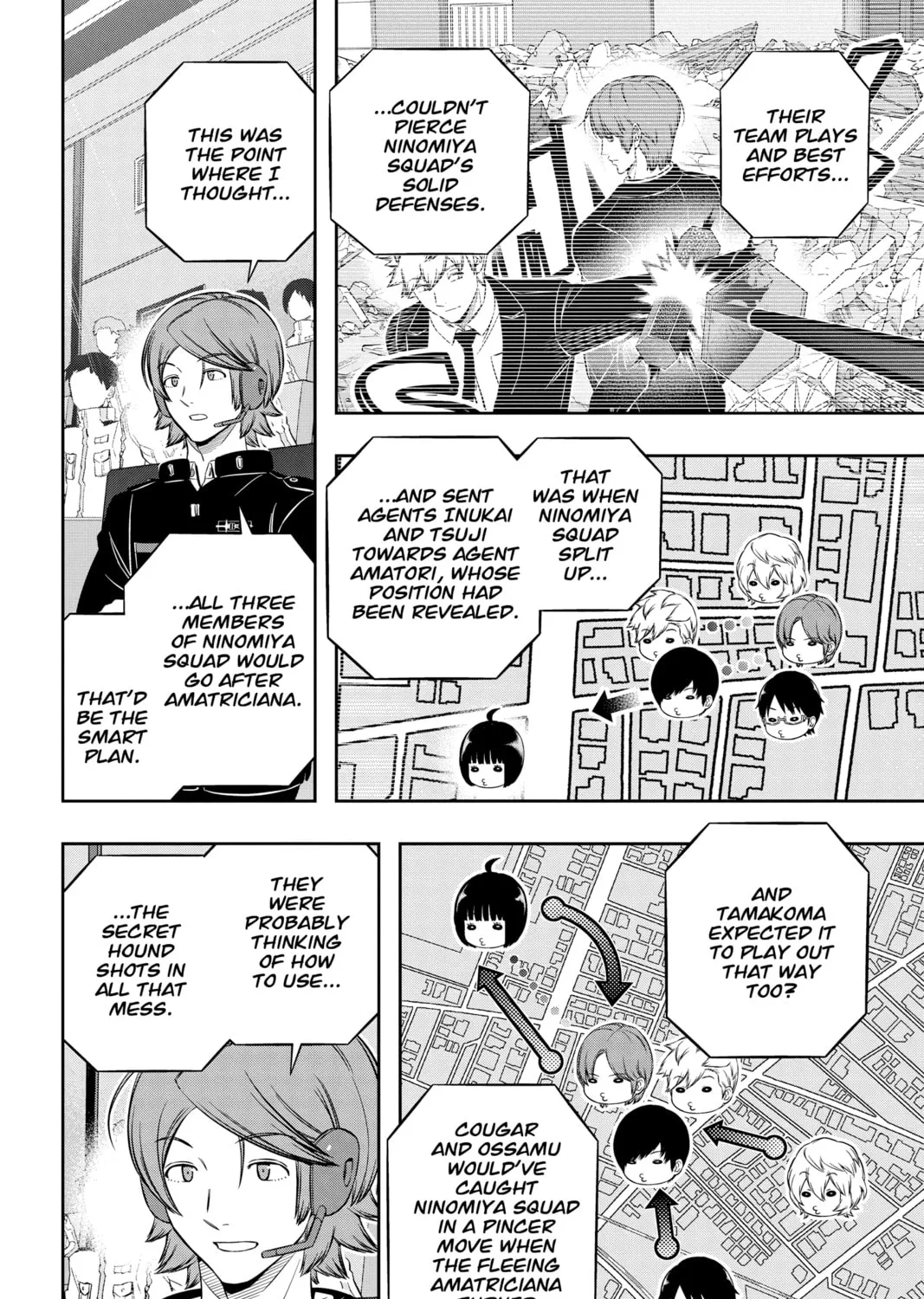 Read World Trigger chapter 196 image 30 on Lezhin