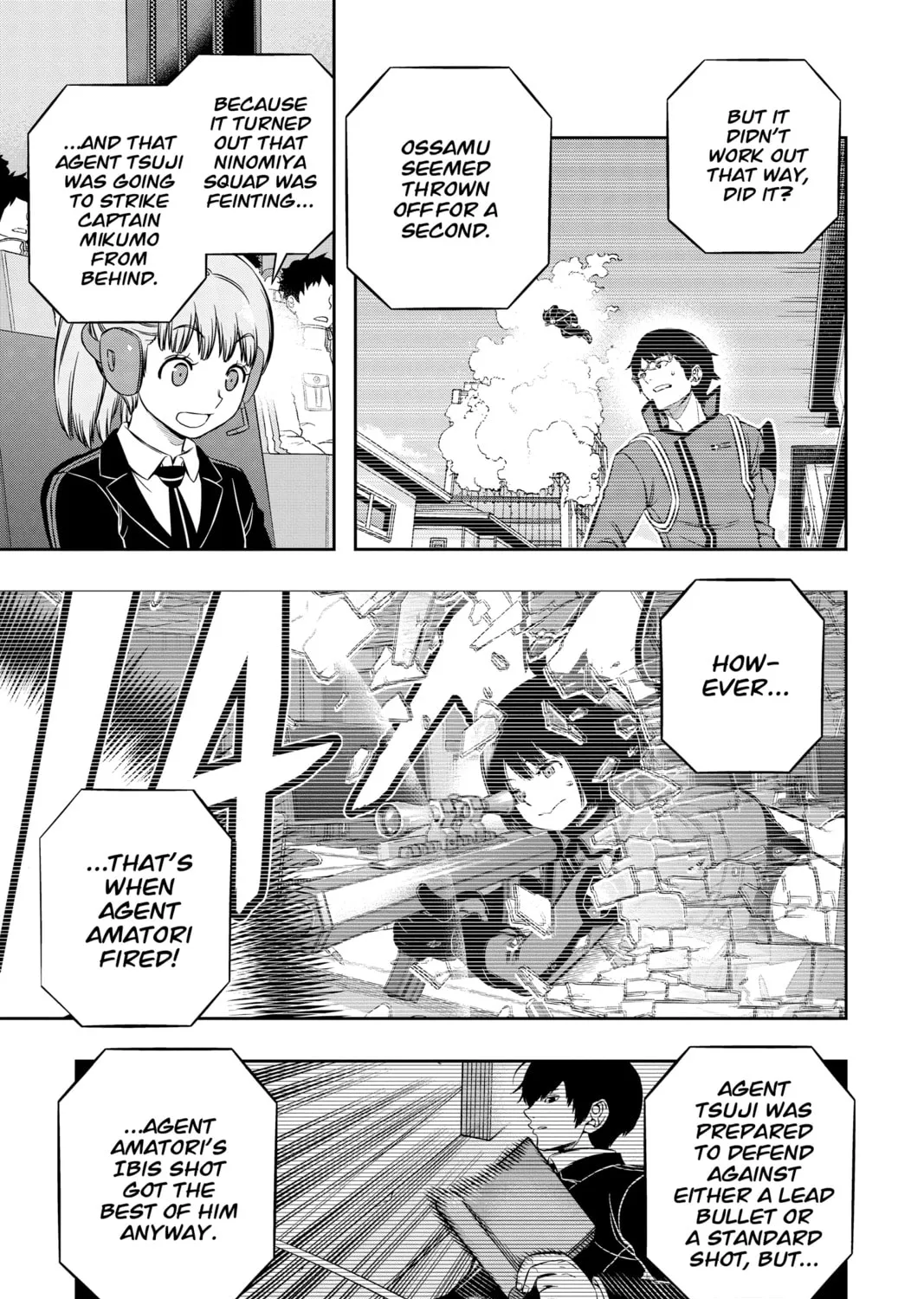 Read World Trigger chapter 196 image 32 on Lezhin