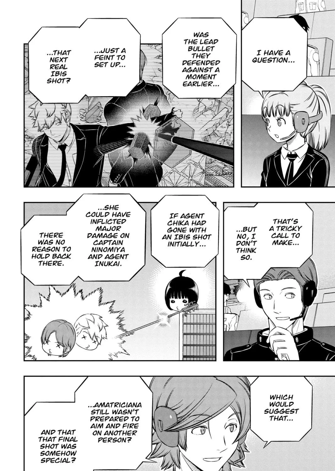 Read World Trigger chapter 196 image 34 on Lezhin