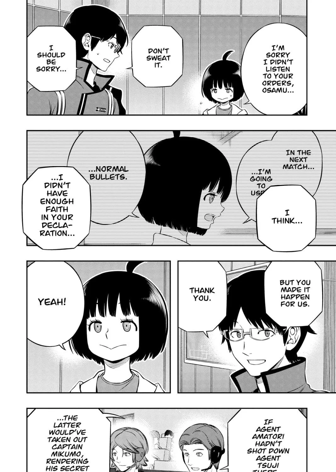 Read World Trigger chapter 196 image 38 on Lezhin