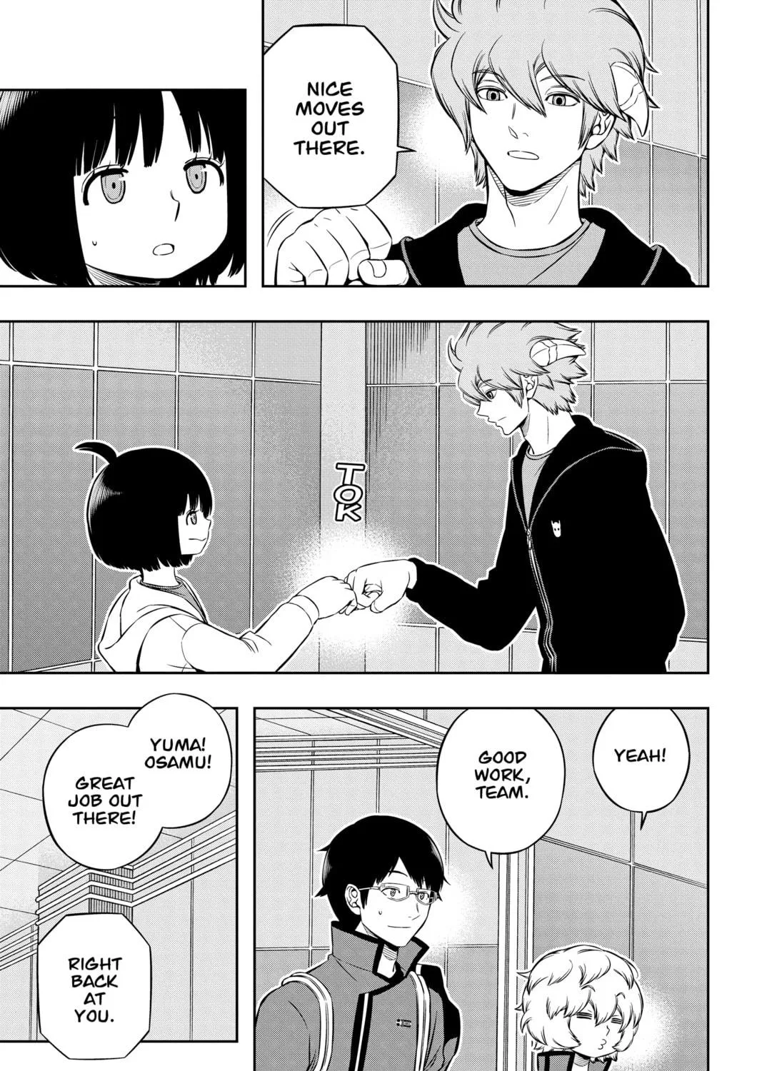 Read World Trigger chapter 196 image 4 on Lezhin