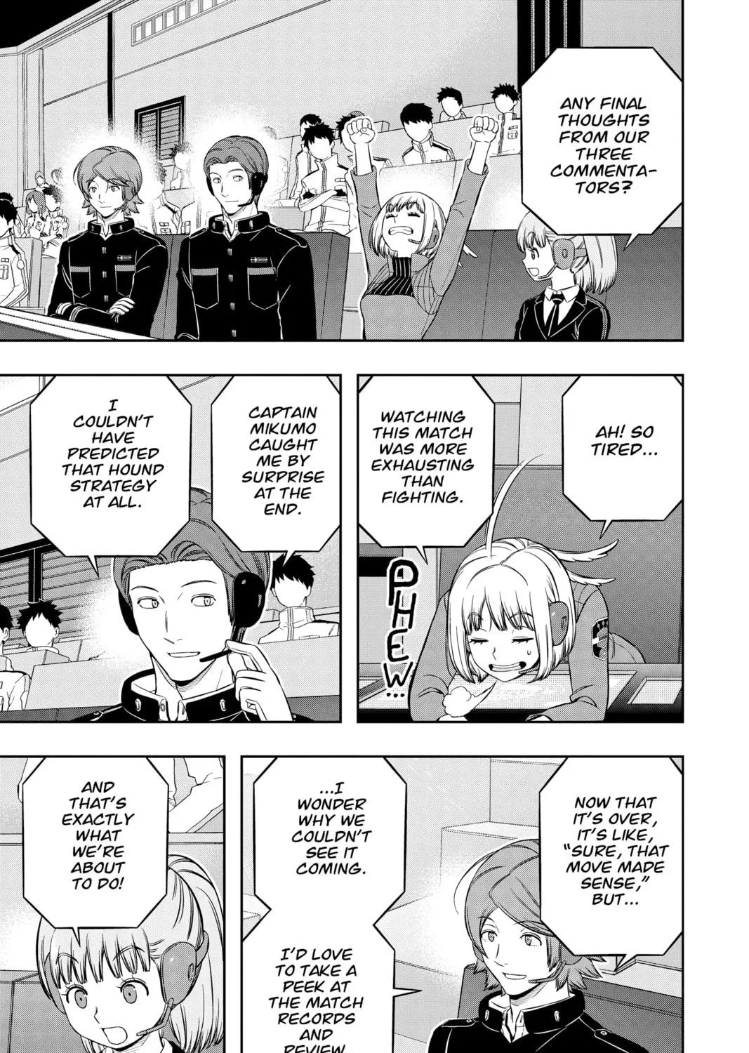 Read World Trigger chapter 196 image 8 on Lezhin