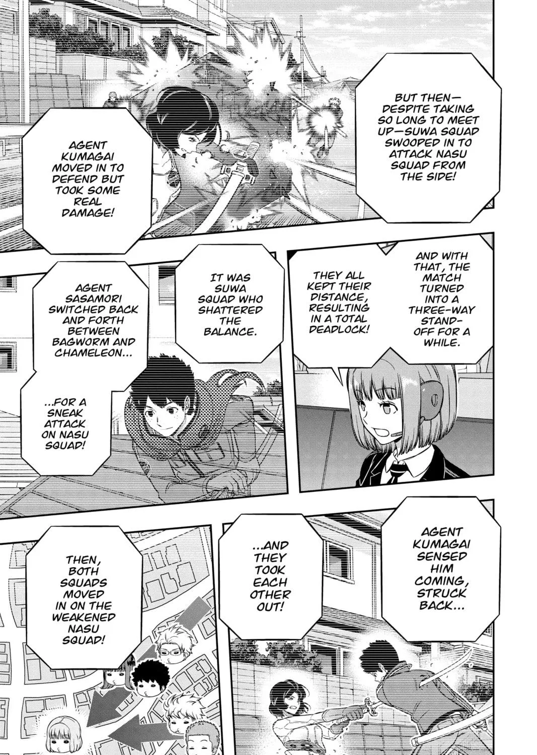 Read World Trigger chapter 197 image 16 on Lezhin