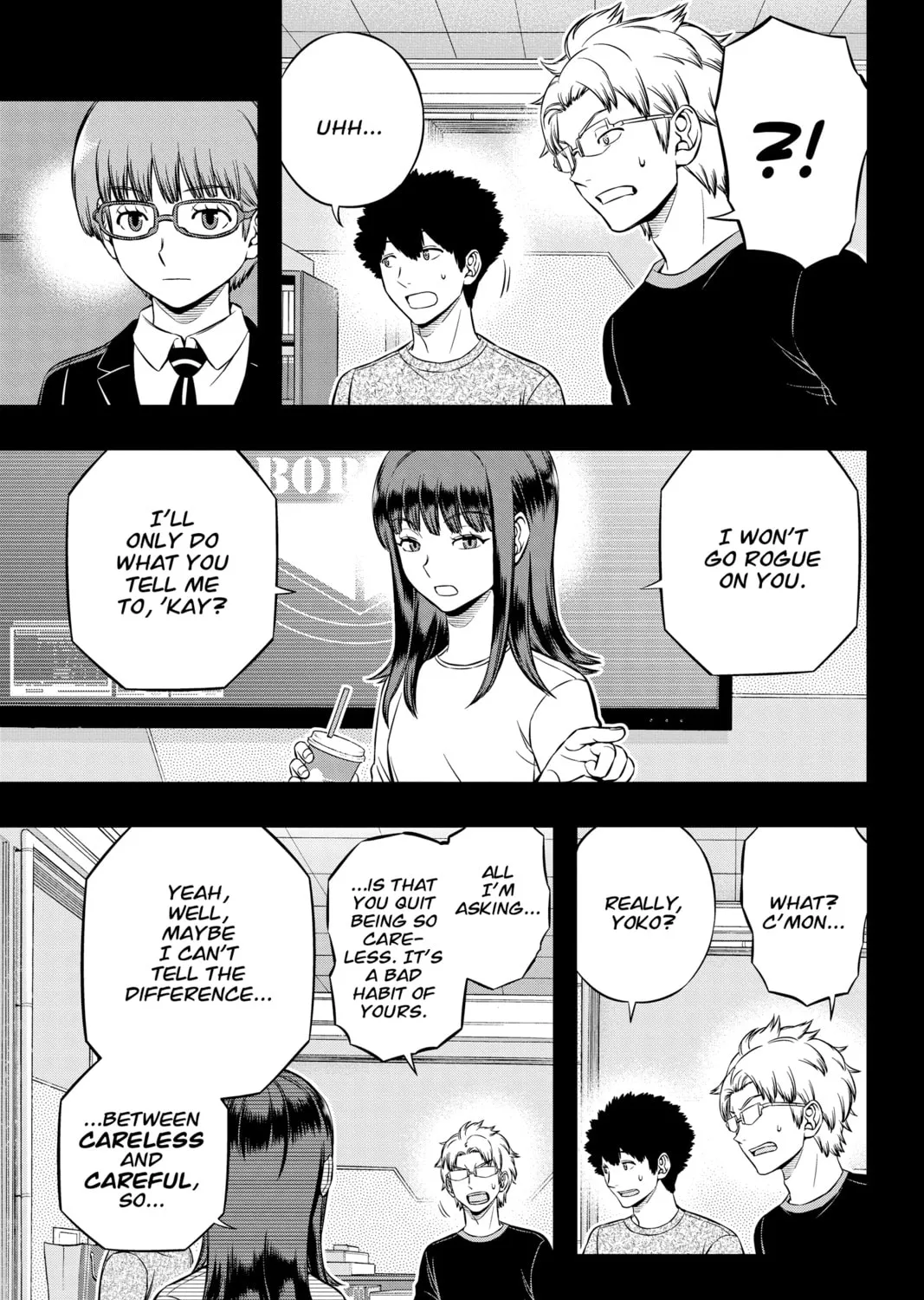 Read World Trigger chapter 197 image 32 on Lezhin