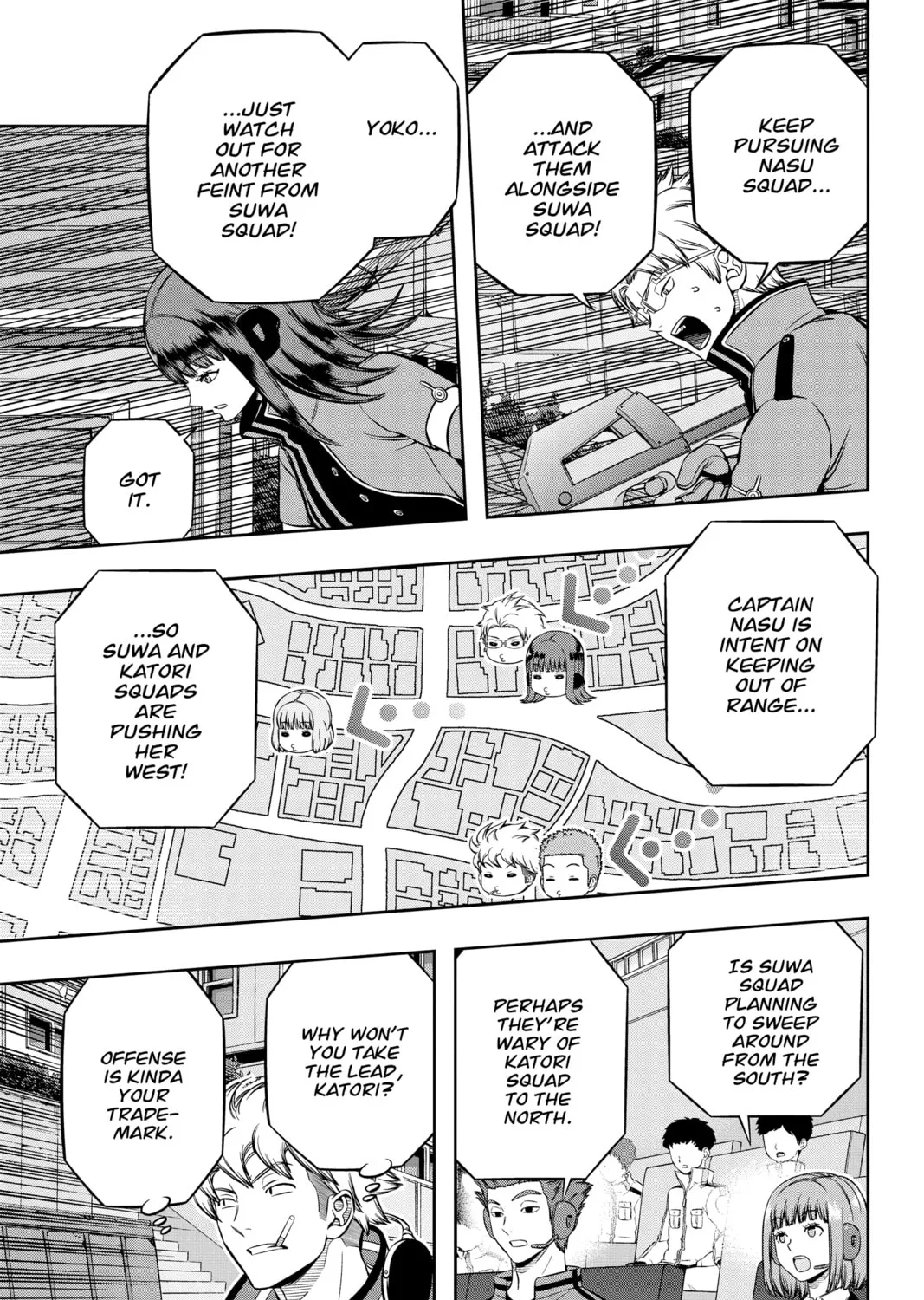 Read World Trigger chapter 197 image 36 on Lezhin