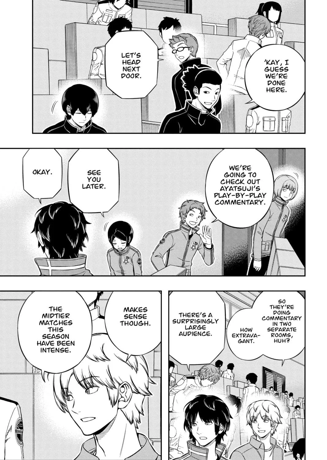 Read World Trigger chapter 197 image 4 on Lezhin