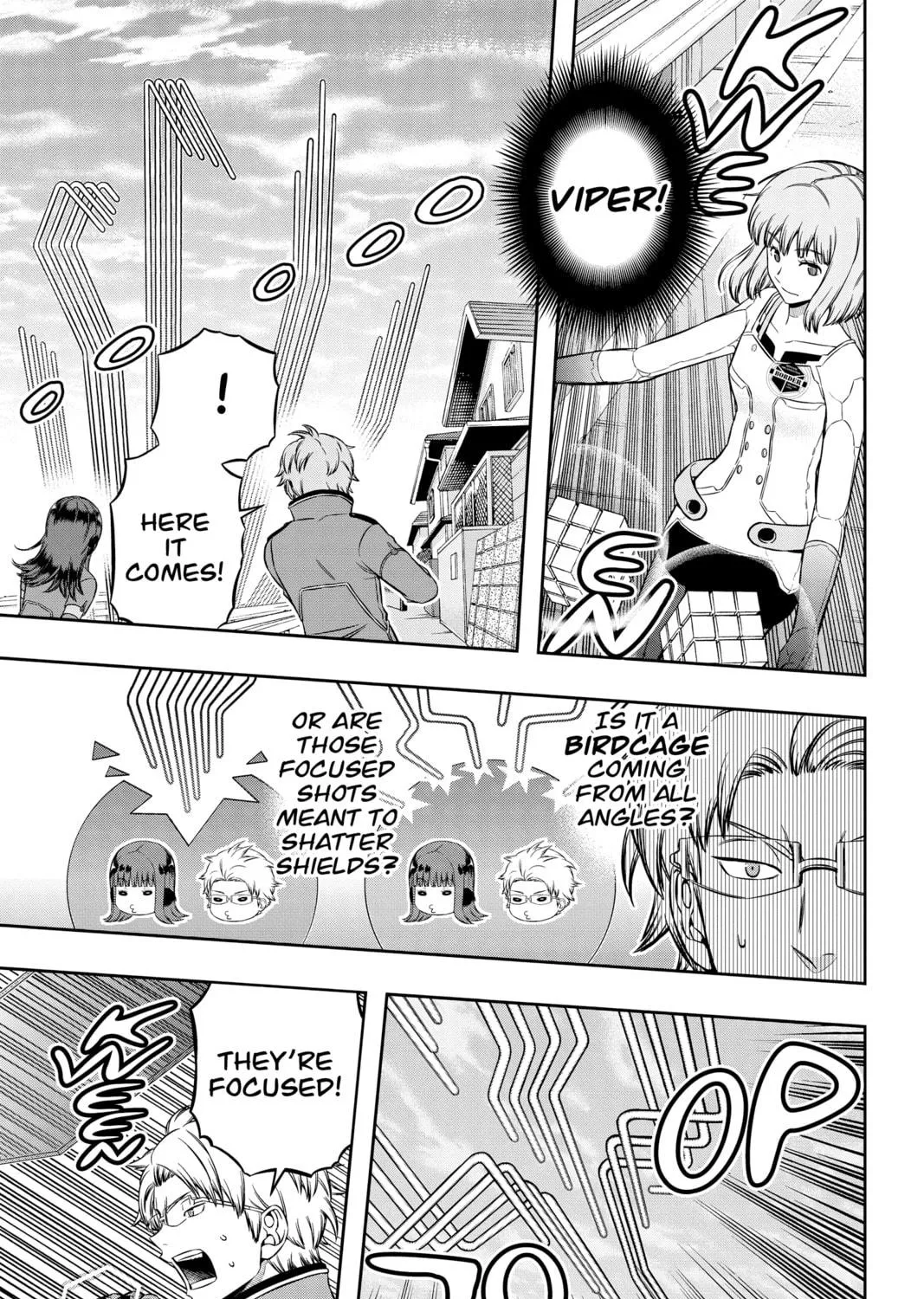 Read World Trigger chapter 197 image 40 on Lezhin
