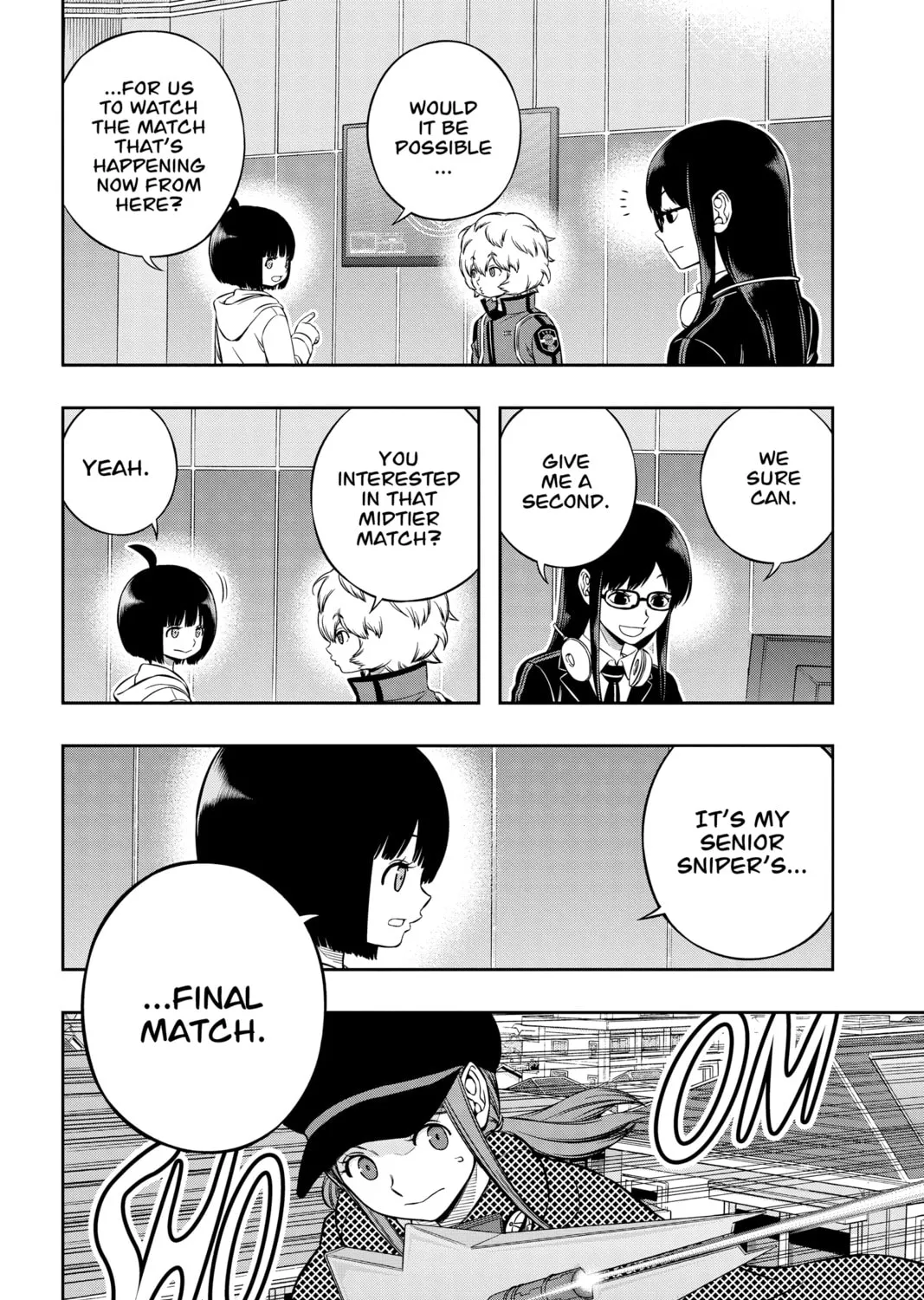 Read World Trigger chapter 197 image 6 on Lezhin