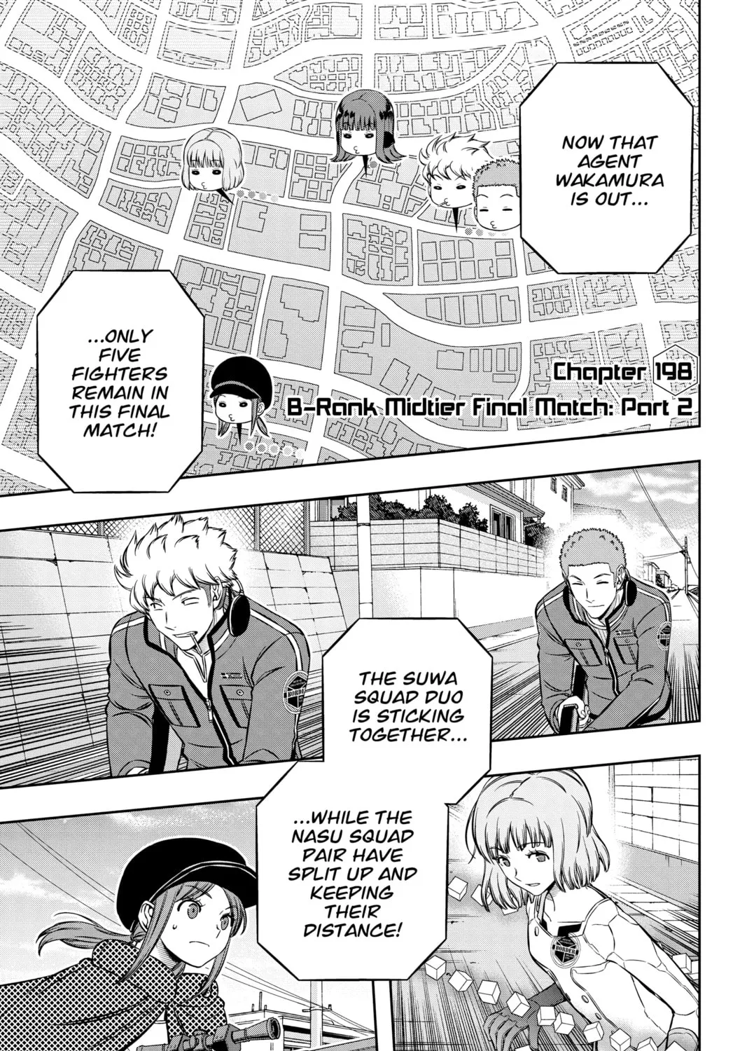 Read World Trigger chapter 198 image 0 on Lezhin