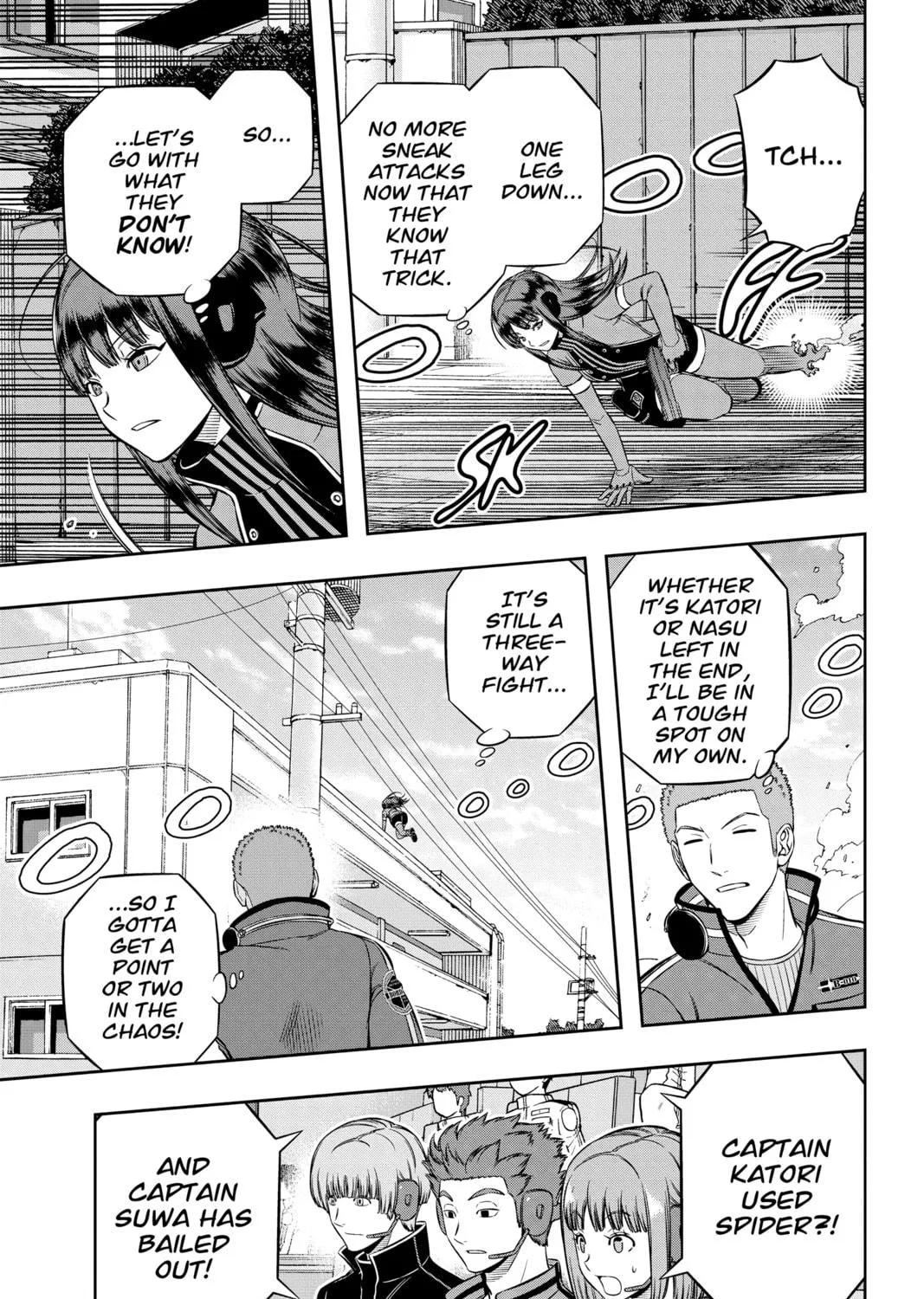 Read World Trigger chapter 198 image 16 on Lezhin