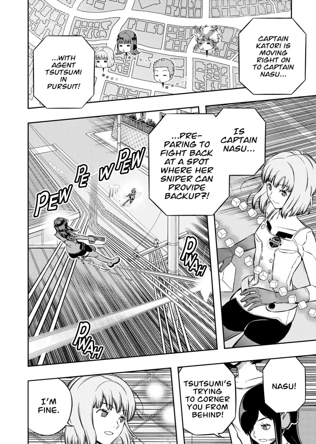 Read World Trigger chapter 198 image 18 on Lezhin