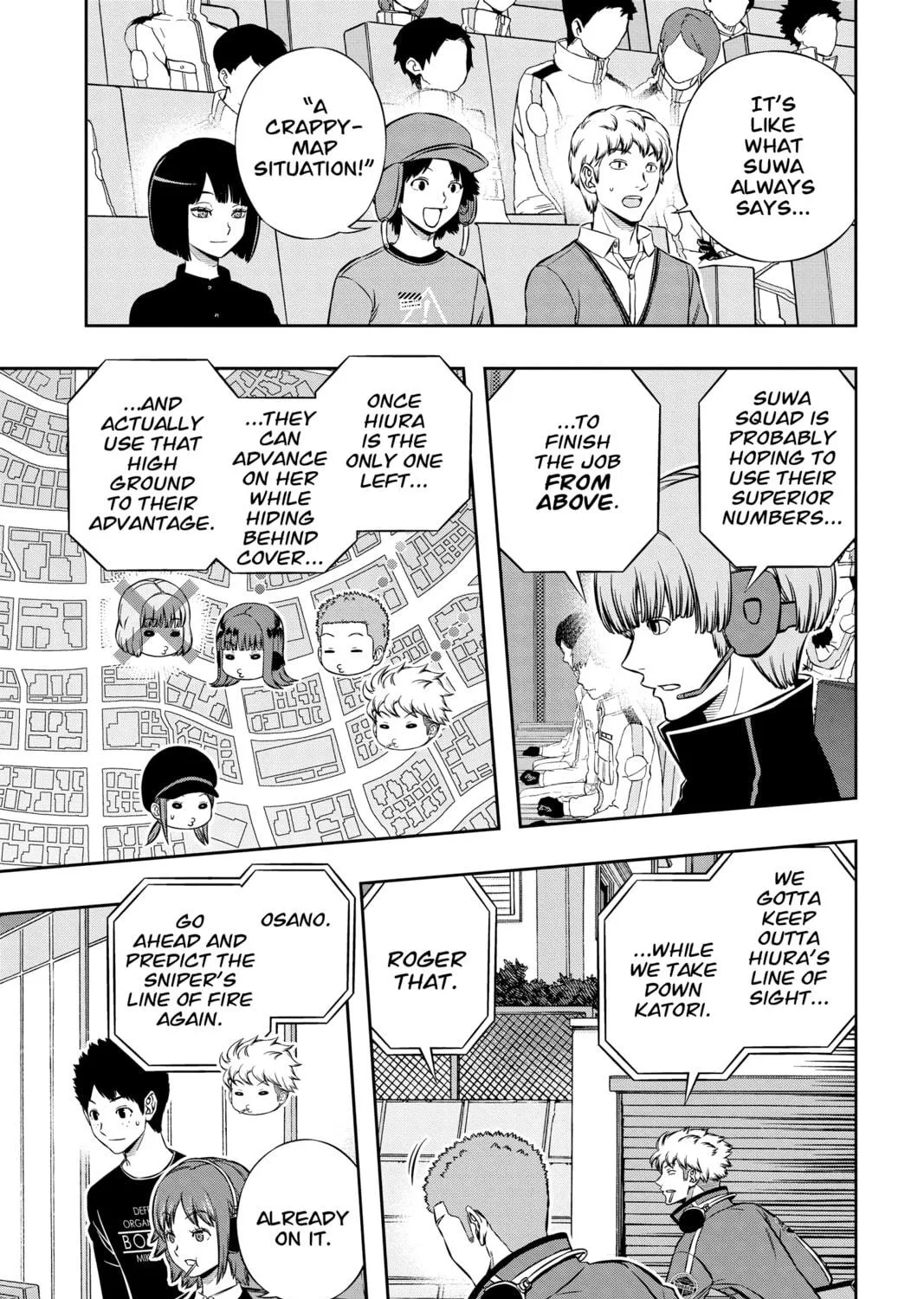 Read World Trigger chapter 198 image 4 on Lezhin