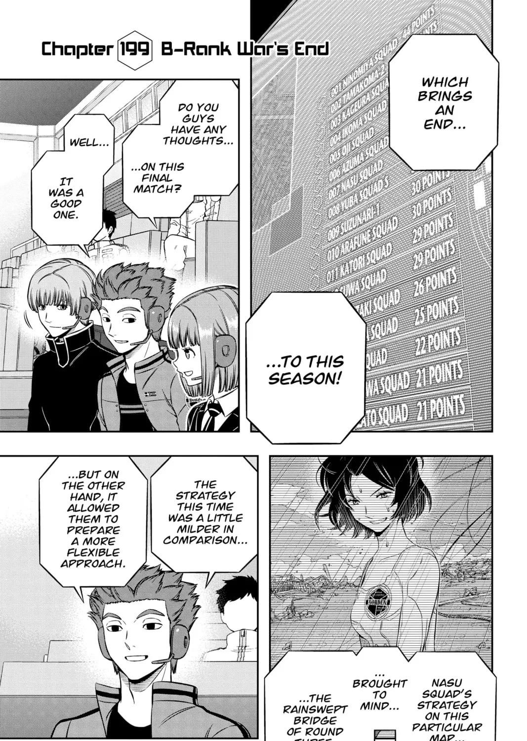 Read World Trigger chapter 199 image 0 on Lezhin