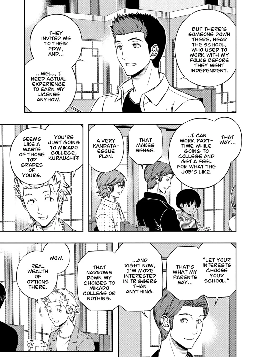Read World Trigger chapter 199 image 20 on Lezhin