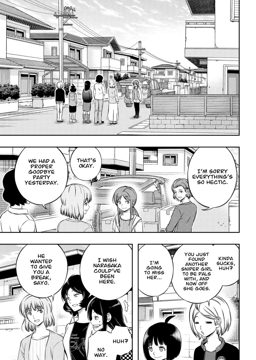 Read World Trigger chapter 199 image 32 on Lezhin
