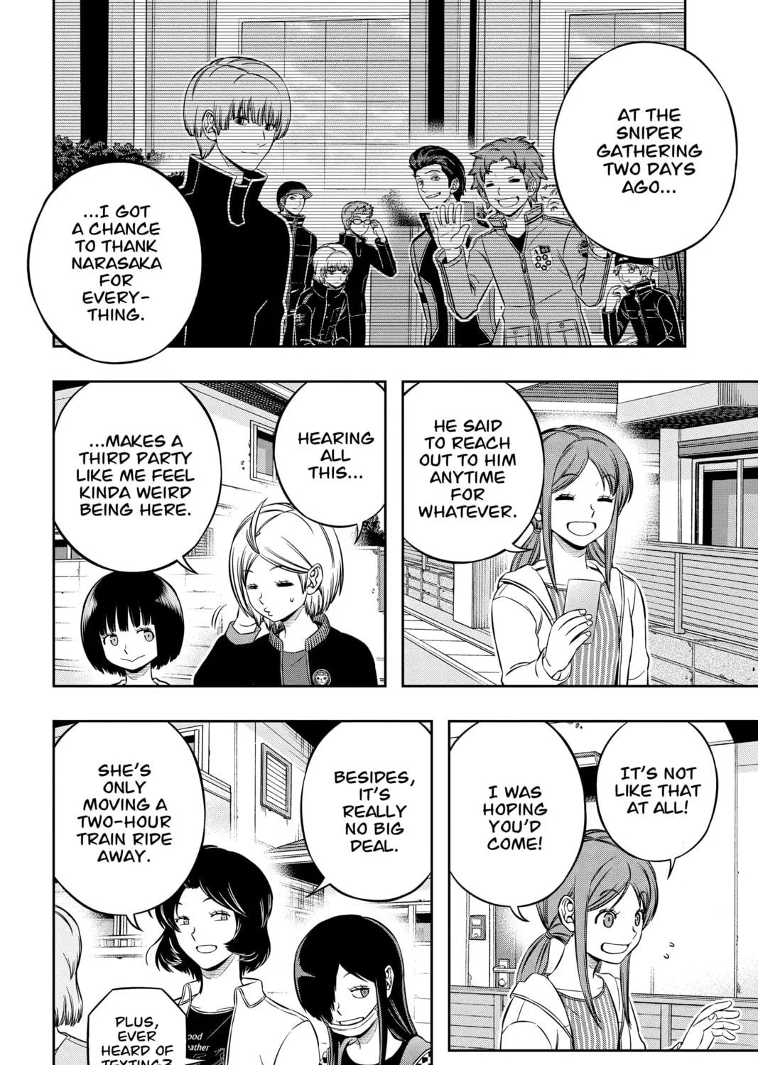 Read World Trigger chapter 199 image 34 on Lezhin