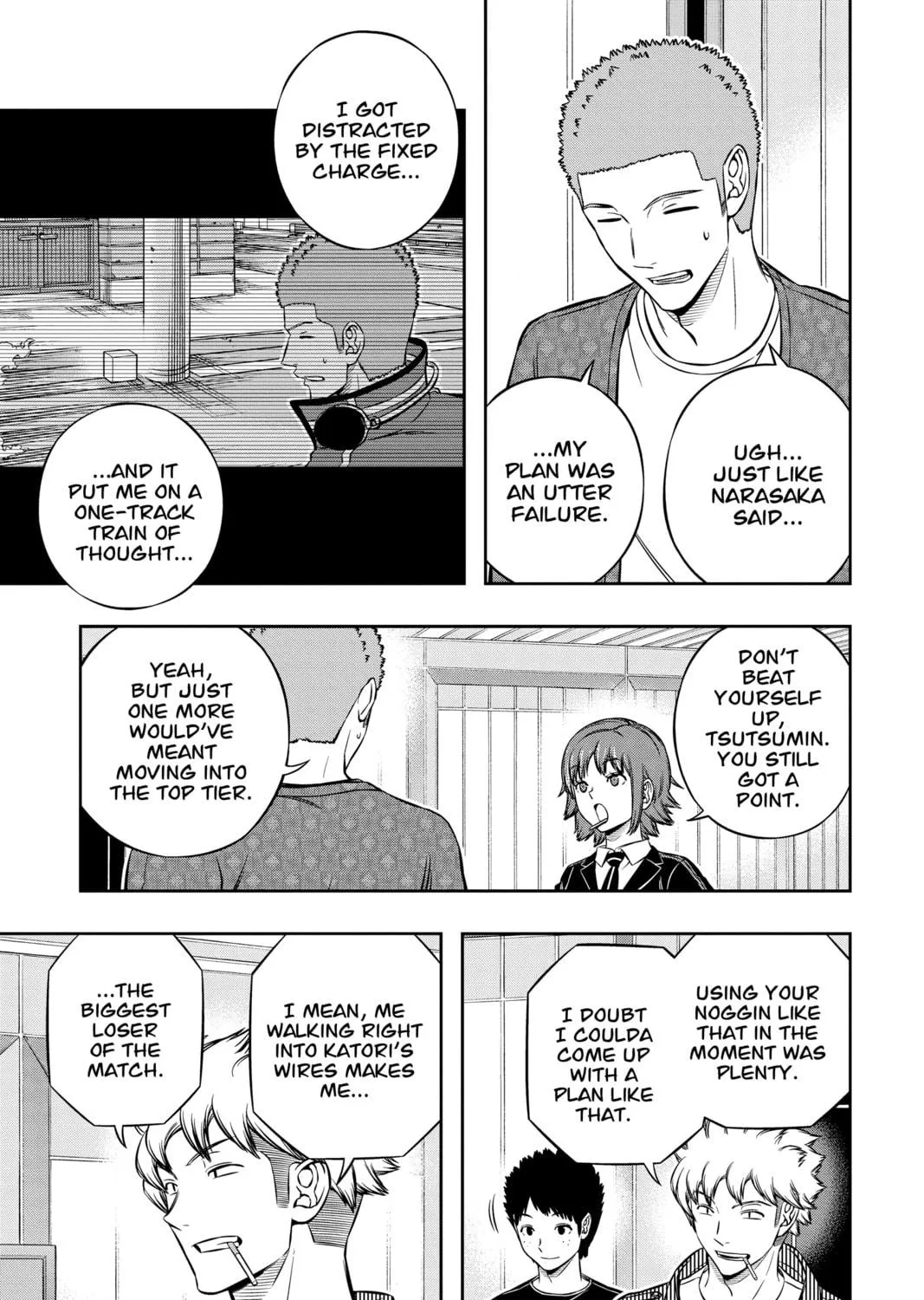 Read World Trigger chapter 199 image 4 on Lezhin