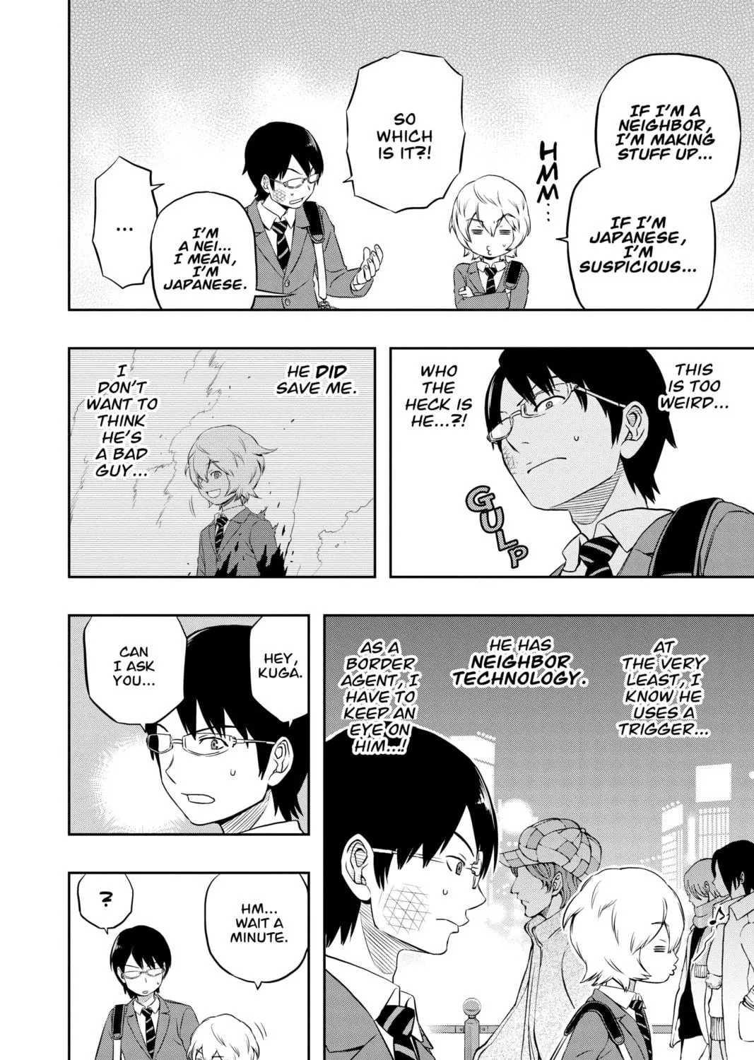 Read World Trigger chapter 2 image 10 on Lezhin