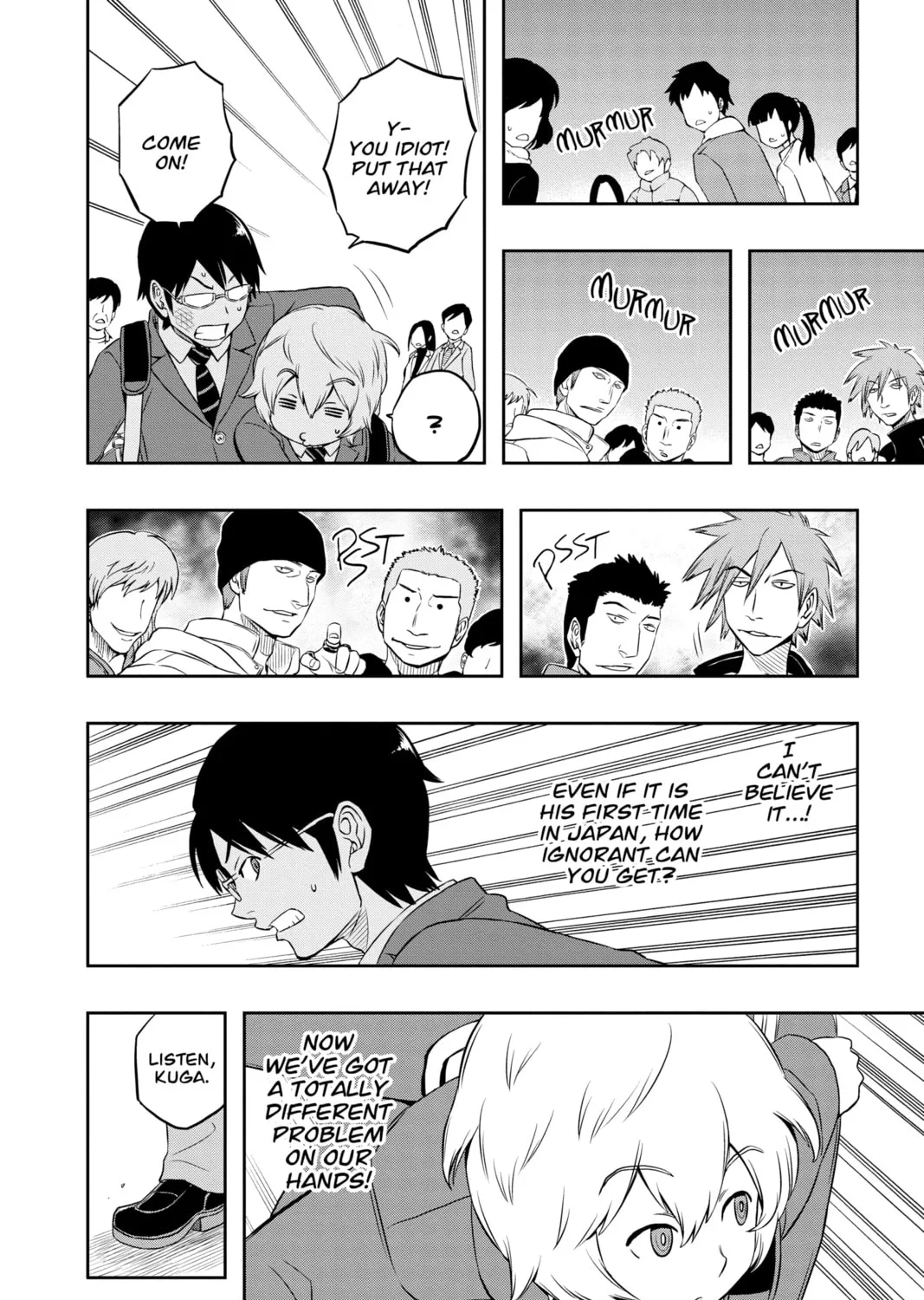 Read World Trigger chapter 2 image 14 on Lezhin