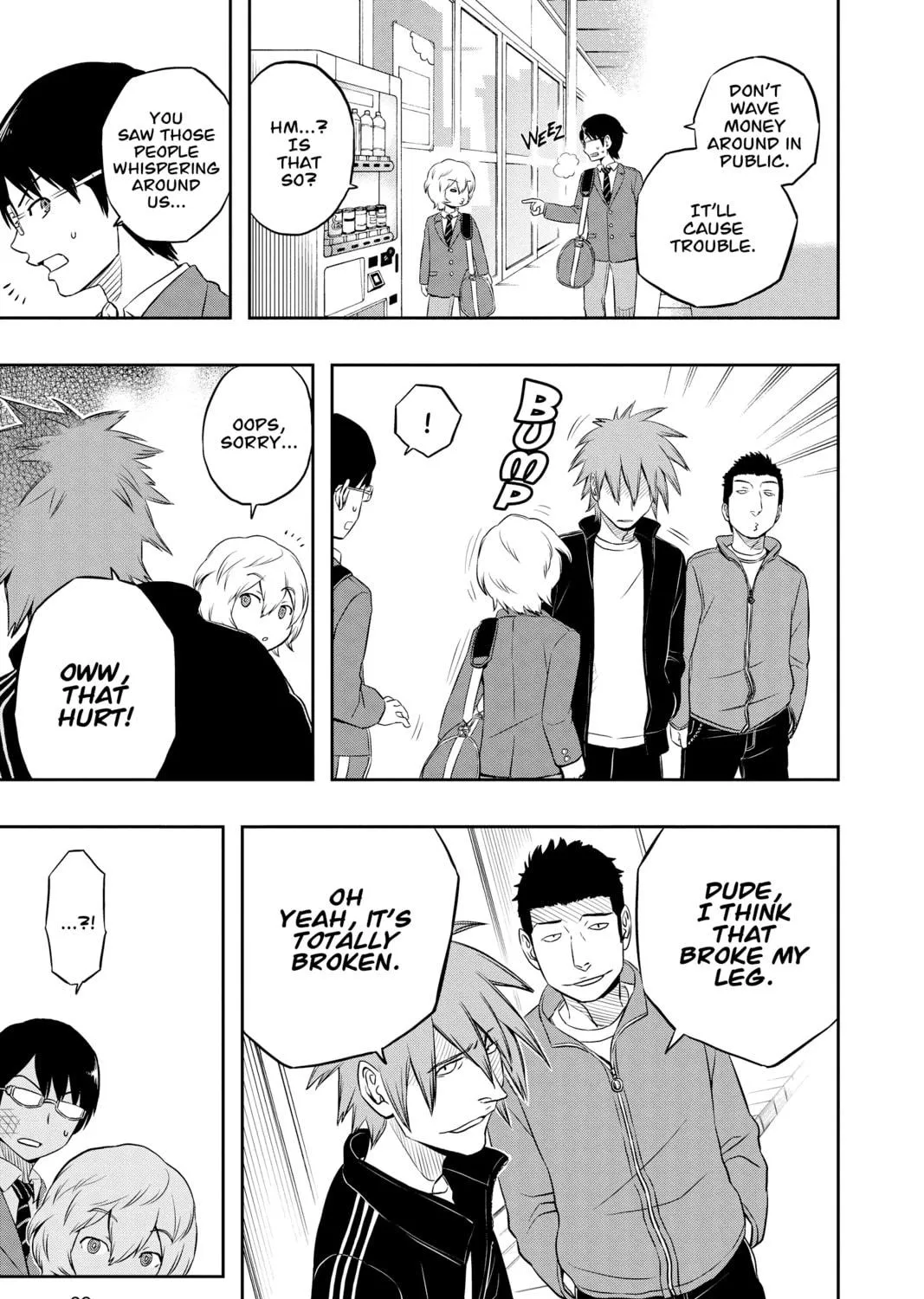 Read World Trigger chapter 2 image 16 on Lezhin