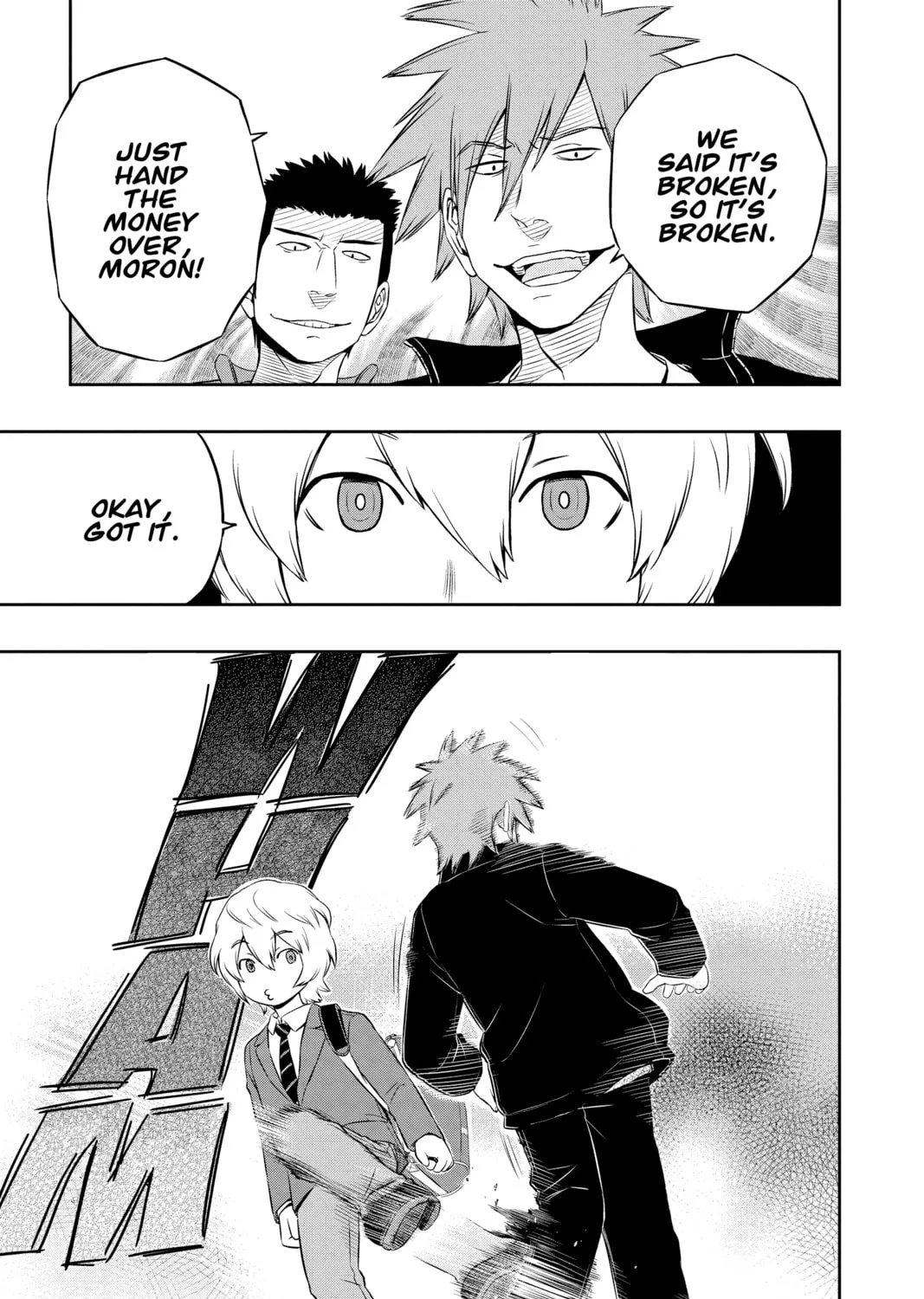 Read World Trigger chapter 2 image 20 on Lezhin