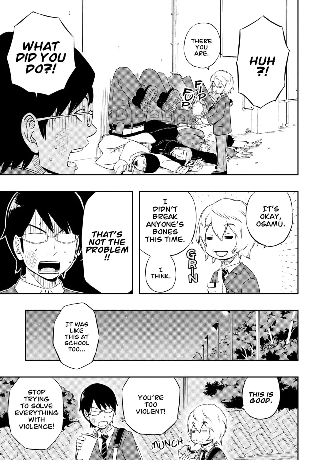Read World Trigger chapter 2 image 36 on Lezhin