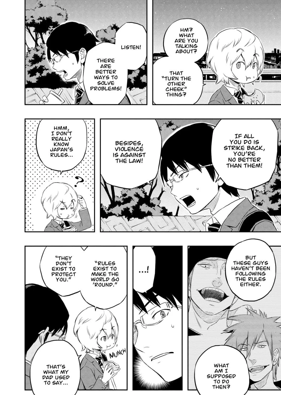 Read World Trigger chapter 2 image 38 on Lezhin