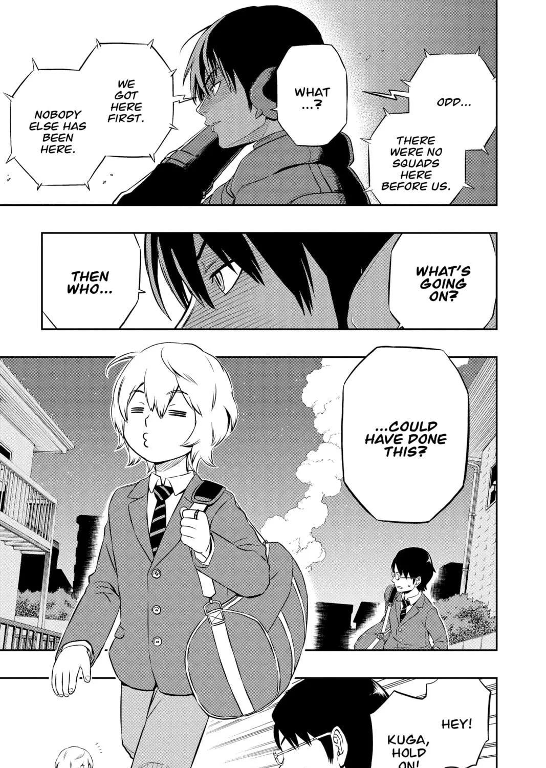 Read World Trigger chapter 2 image 4 on Lezhin